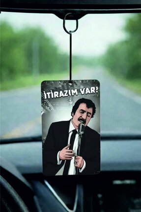 PROMOSYONİK İtirazım Var(Müslüm Gürses) Tasarımlı Oto Kokusu