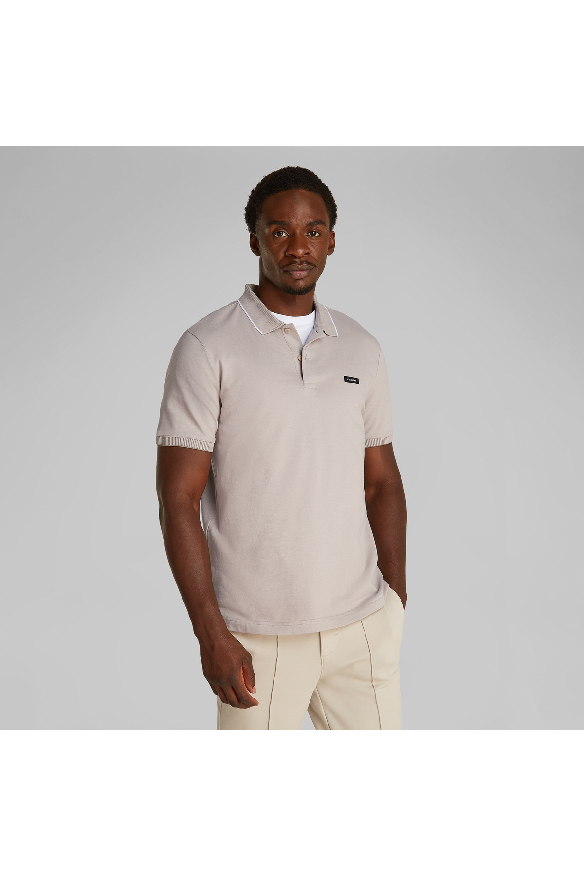 کلوین کلاین پولو مردانه خاکستری