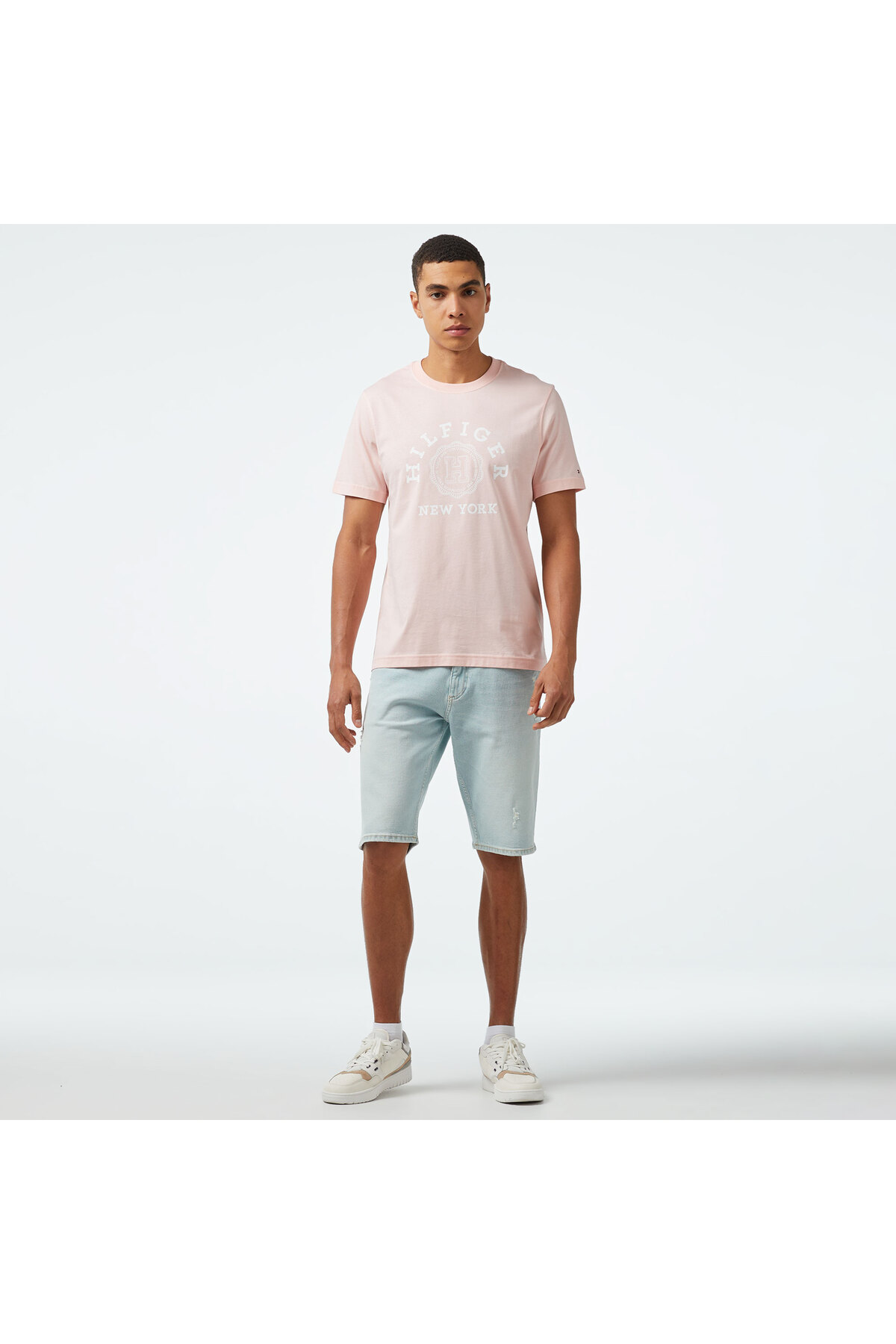 تامی هیلفیگر شلوارک آبی مردانه