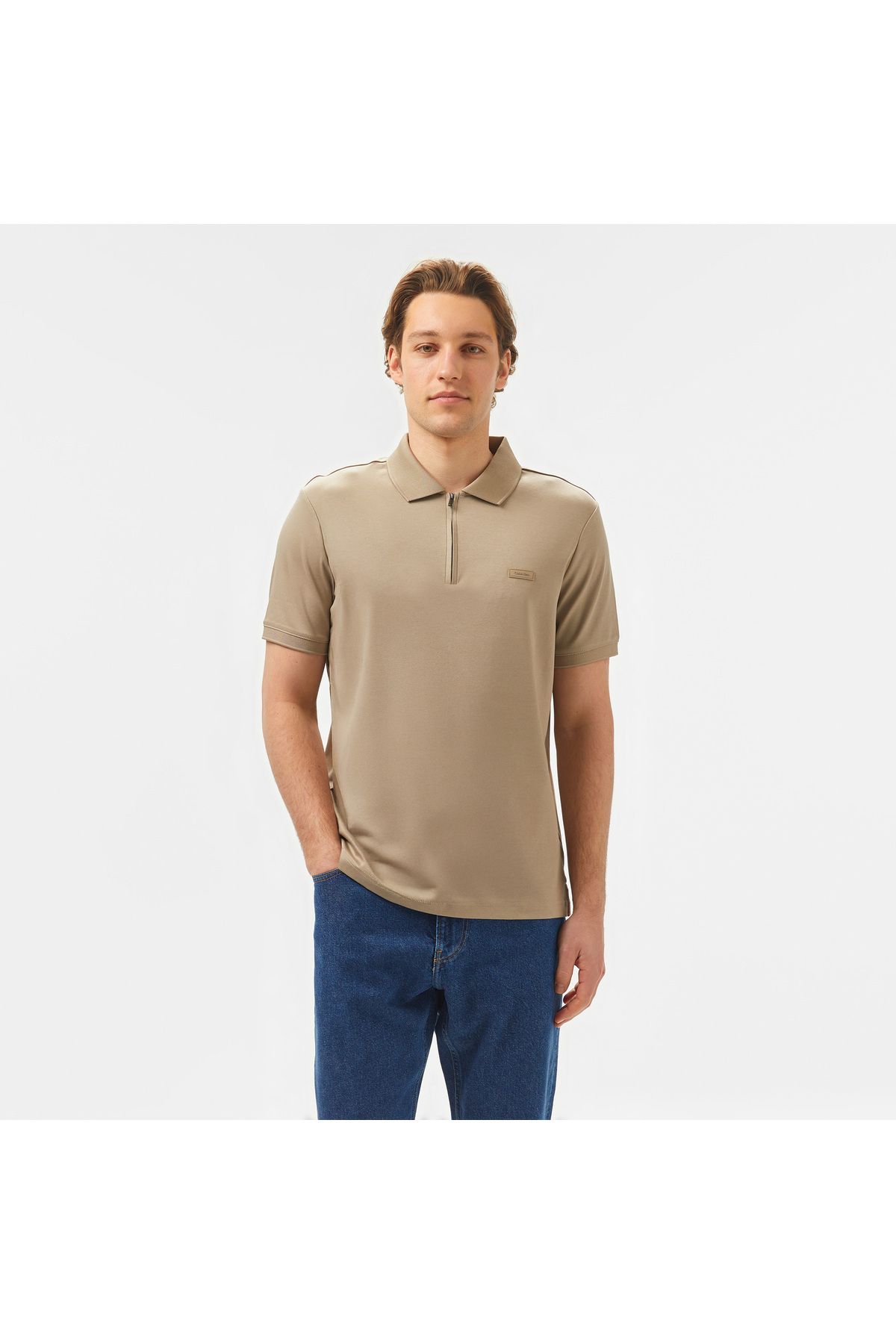 کلوین کلاین خاکی پولو مردانه