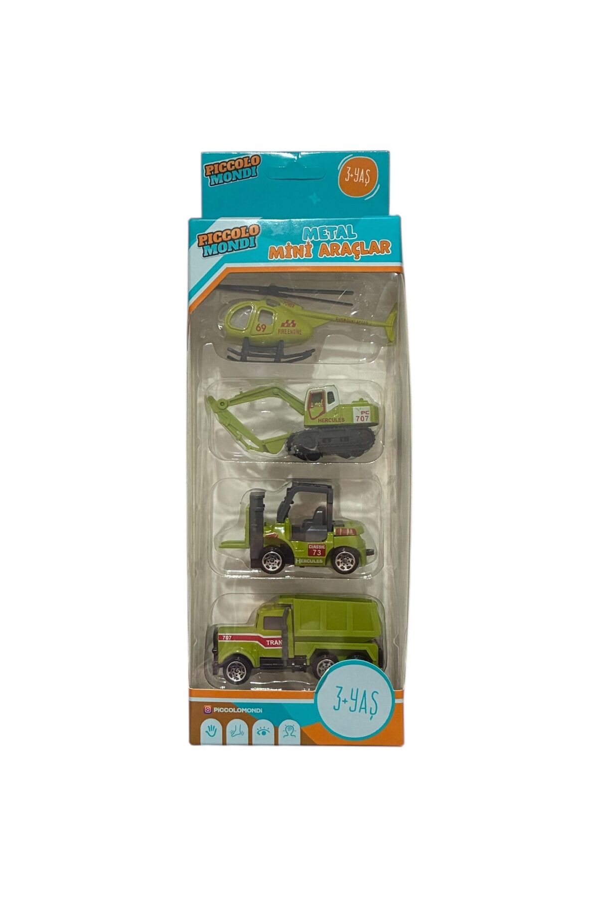 Piccolo Mondi mini metal araçlar - Fiyatı, Yorumları