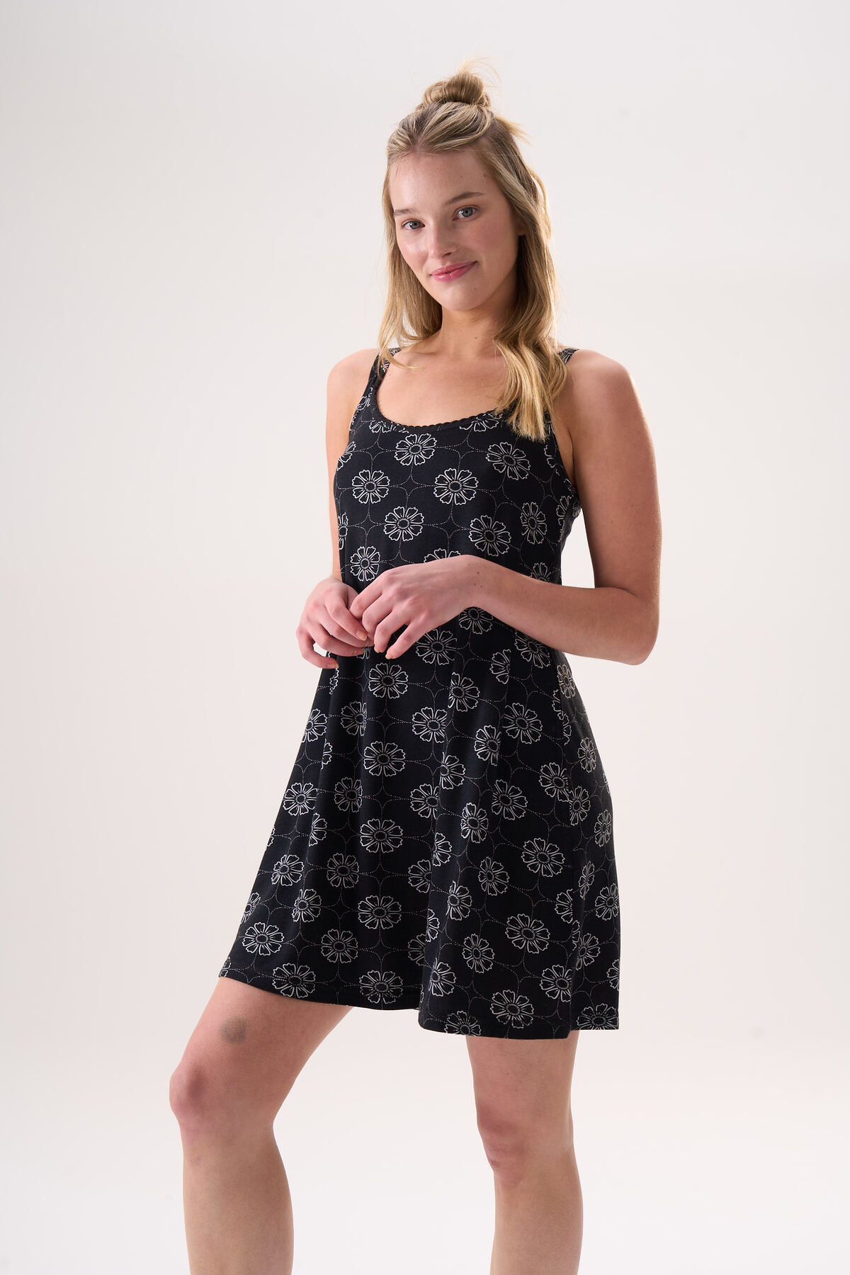 Etoile Bambu İp Askılı Yazlık Kadın Elbise 26010