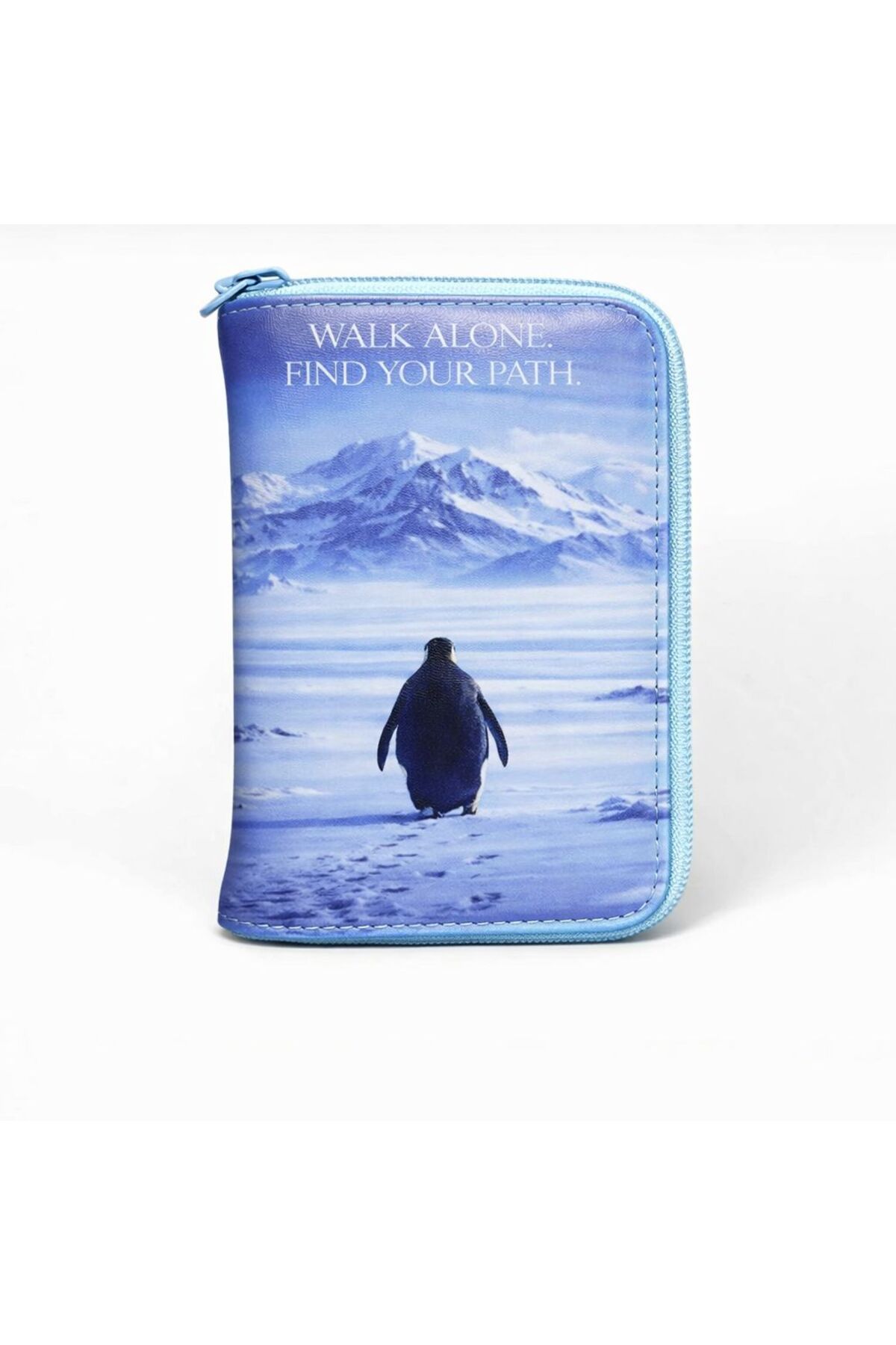 Influencer Penguin Patterned Kids Wallet