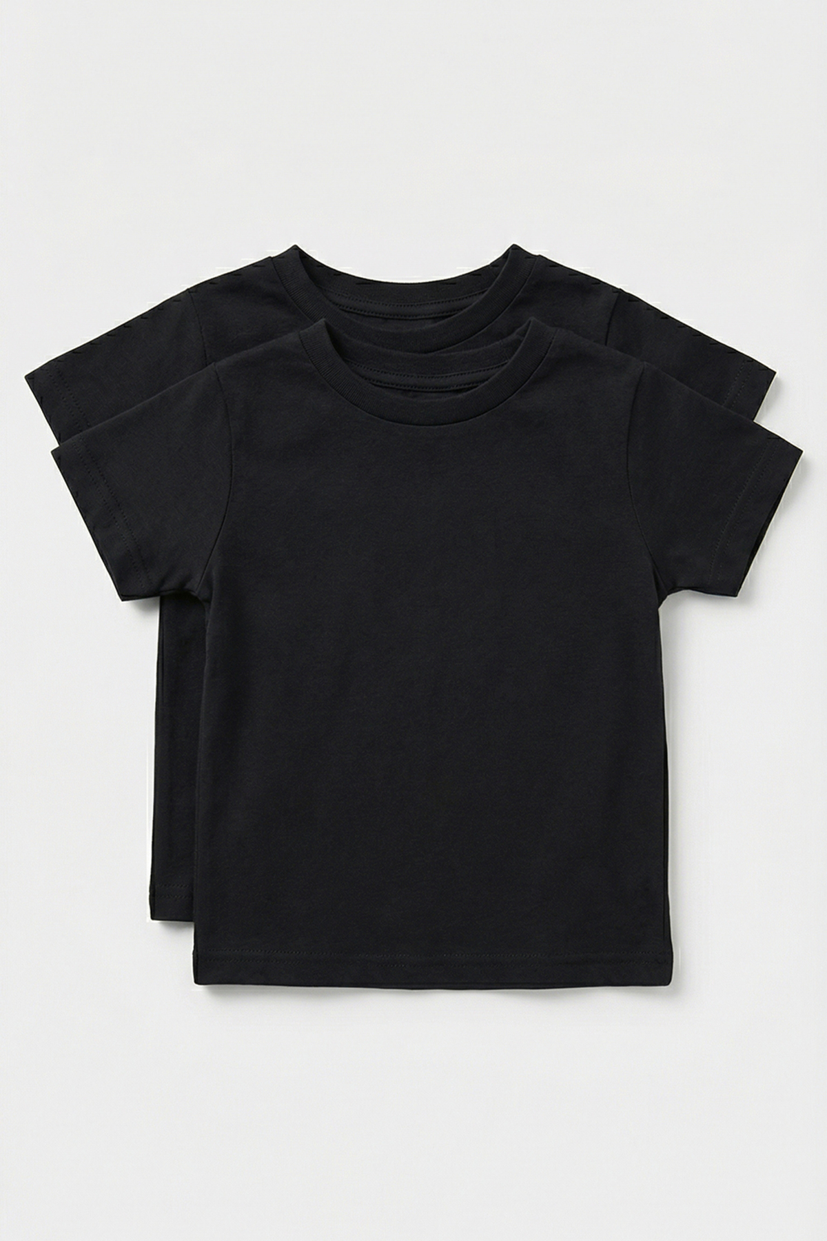 Abruzzo 2'li Set Pamuklu Bebek Tişört Kısa Kollu Rahat Kalıp 0-3 Yaş fotoğrafı 6 (önizleme)