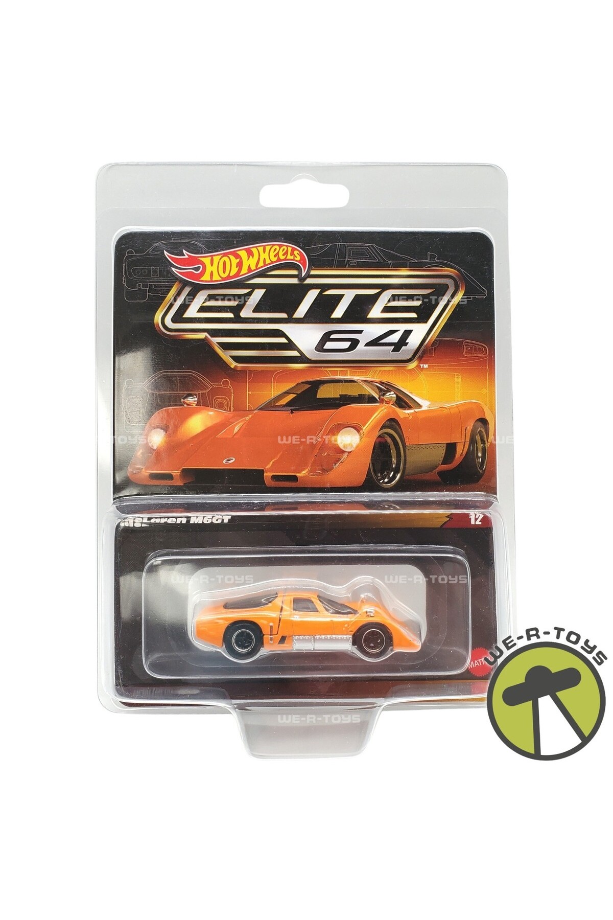 HOT WHEELS Elite 64 McLaren M6GT Vehicle Mattel HWG05 NEW - Fiyatı