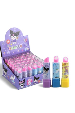 Eraser Kuromi ruj silgi- 3 adet