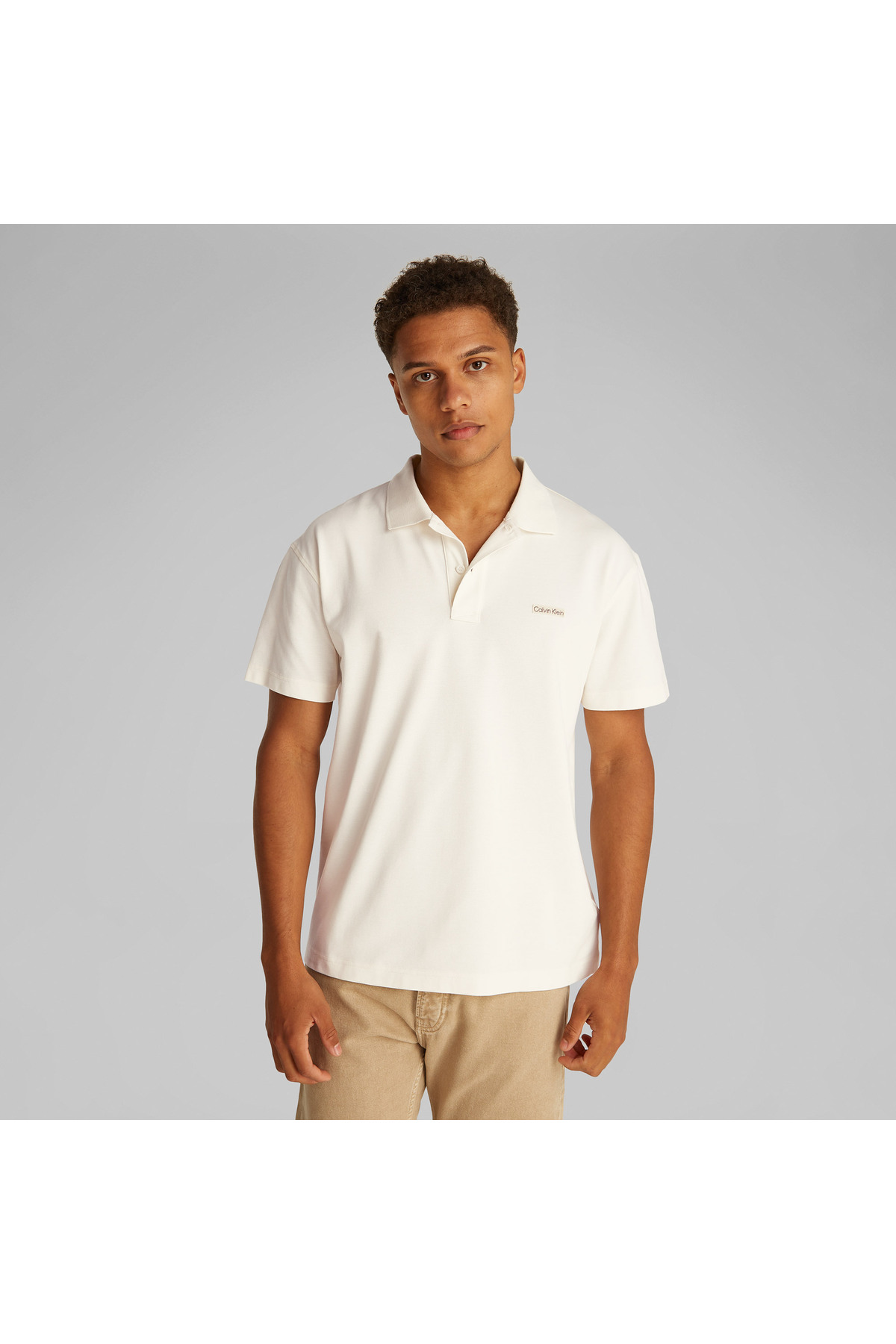 کلوین کلاین پولو سفید مردانه