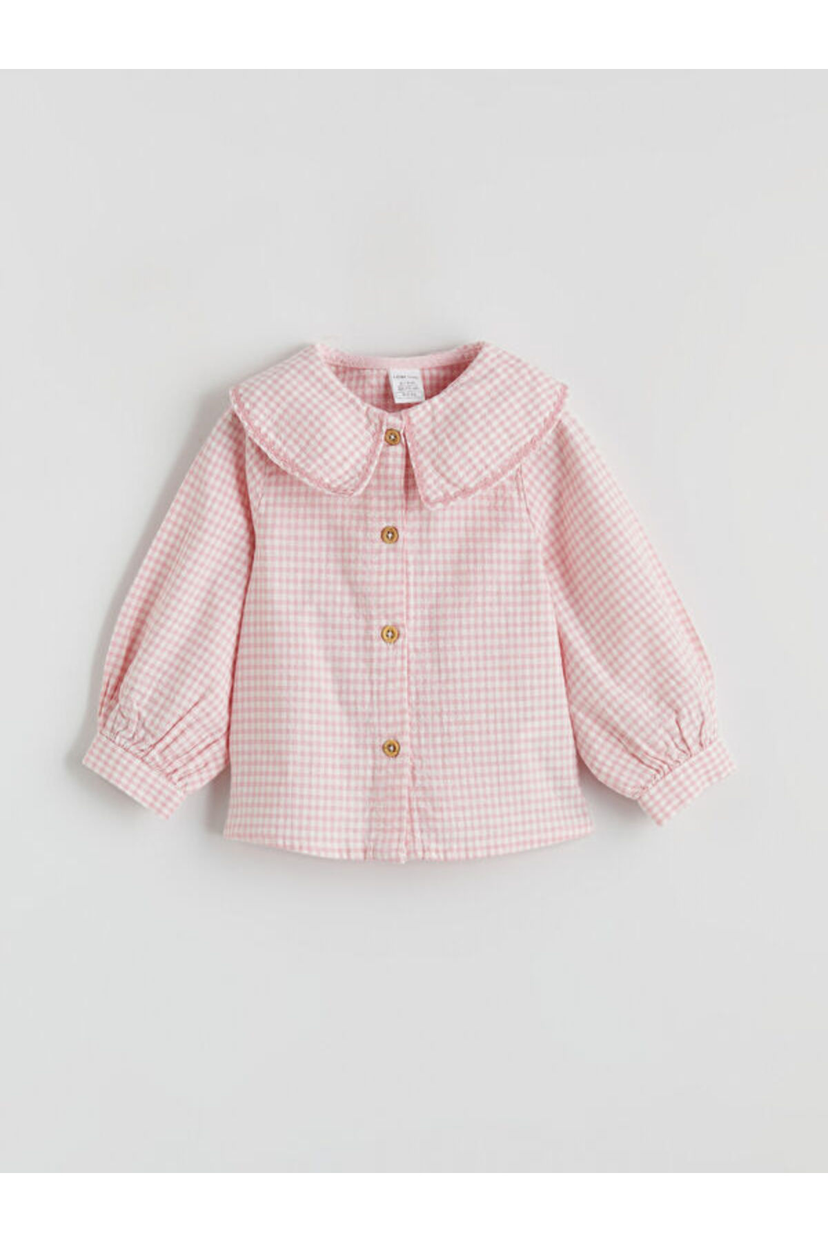 LC Waikiki Freezen Store'dan I Bebe Roba Yaka Kız Bebek Gömlek fotoğrafı 2 (önizleme)