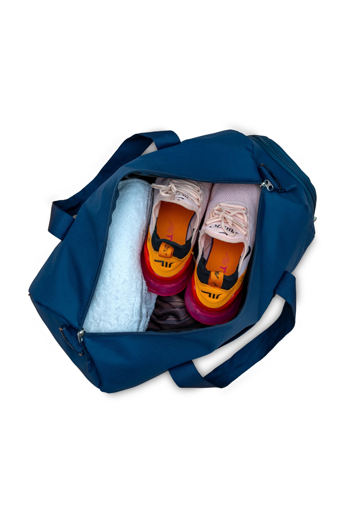 Wilson  Lisanslı Reflektörlü Özel Ayakkabı Bölmeli Su Geçirmez 25 Litre Gym Spor Seyahat Çantası El Valizi - Görsel 4