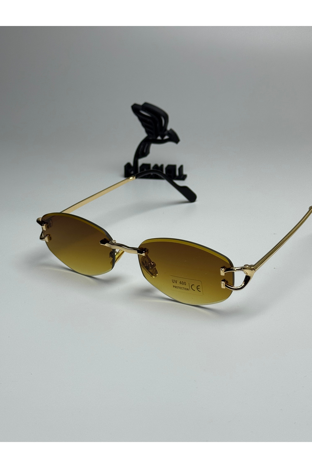 JACARTY U MODEL SWEET COFFEE SUNGLASSES GIFT FOR SPOUSE/LOVER UV400 PROTECTION
