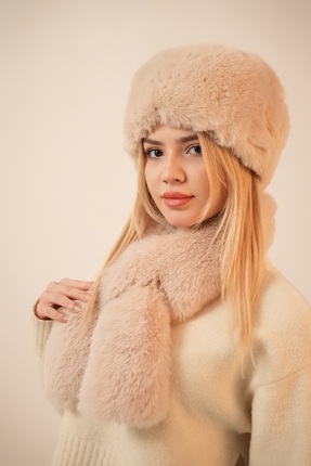 A&C Kürk KALPAK ATKI SET