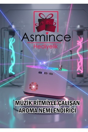asmince Sese Duyarlı Ritimli 5 Farklı Renkli Aromaterapi Hava Nemlendirici