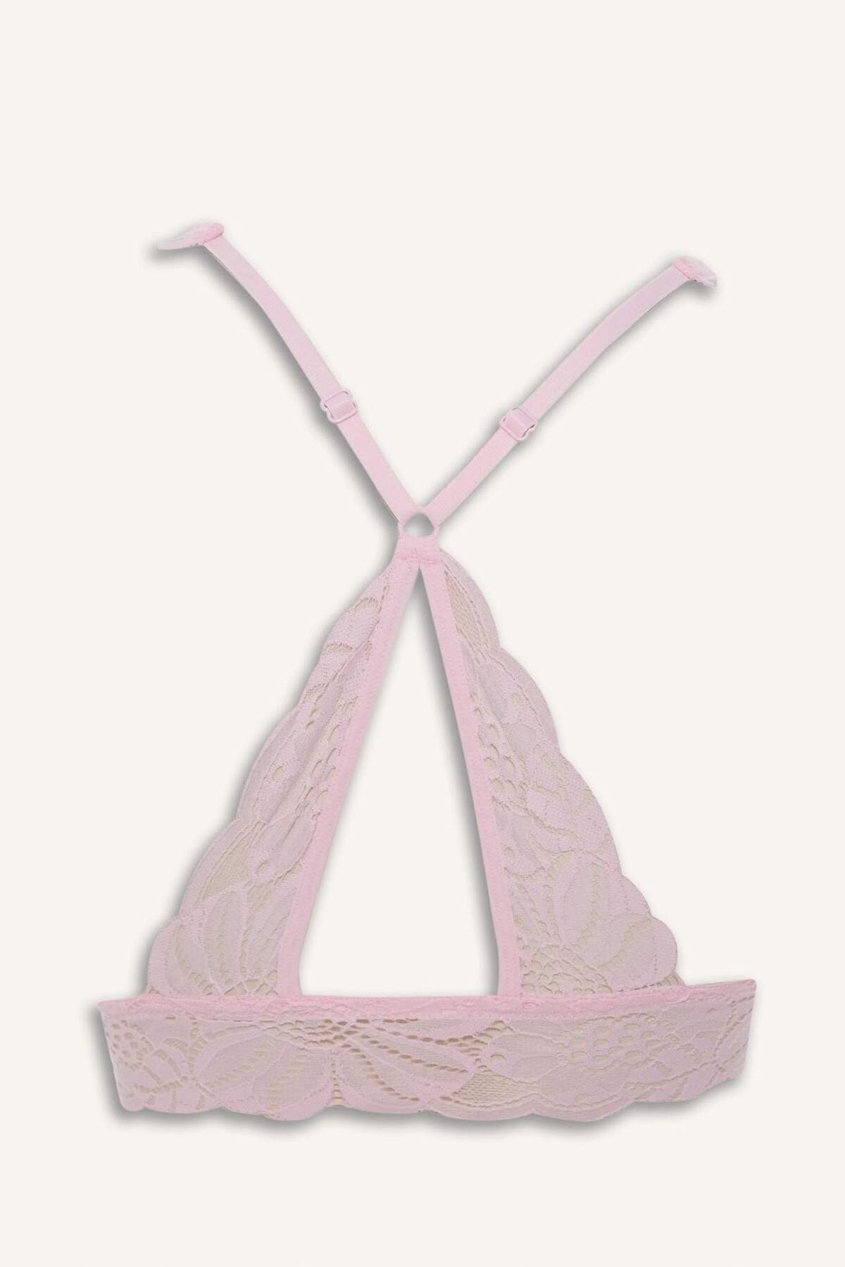 DeFacto Dantelli Kaplı Pedli Balensiz Bralet G7764AX26SP görsel 4