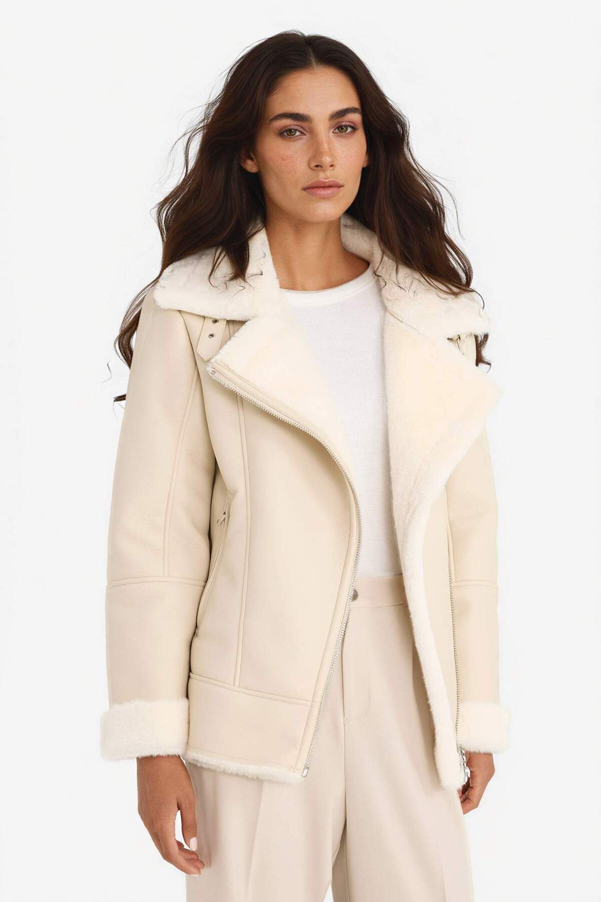 DeFacto Nieprzemakalna kurtka oversize z szerokim krojem, podszewką ze sztucz...