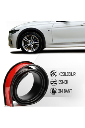 ŞüsCarOto Aksesuar Üniversal Elastik Çamurluk Dodik Seti Poliüretan Çamurluk ...