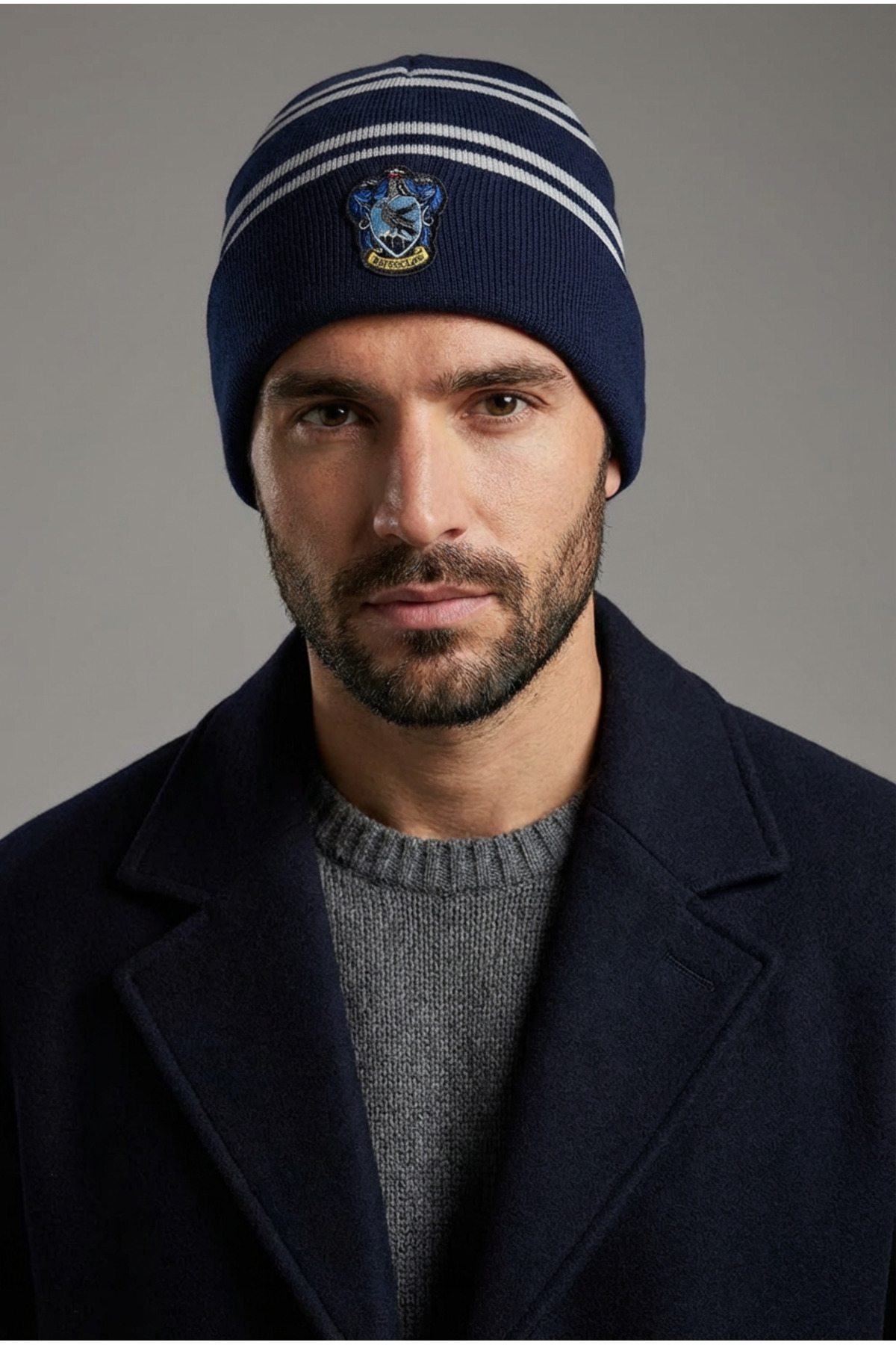 Harry Potter Ravenclaw Bere Standart Beden Lisanslı Örme Akrilik - Sihir Dükkanı görsel 4