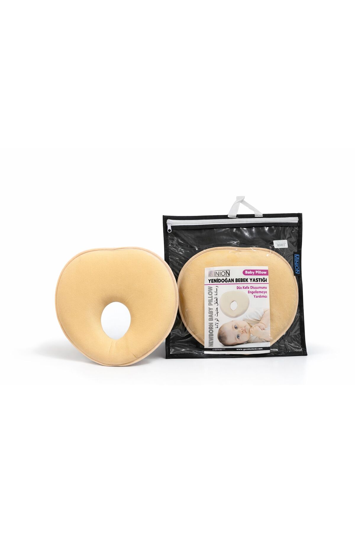 Minion Yenidoğan Bebek Yastığı fotoğrafı 2 (önizleme)