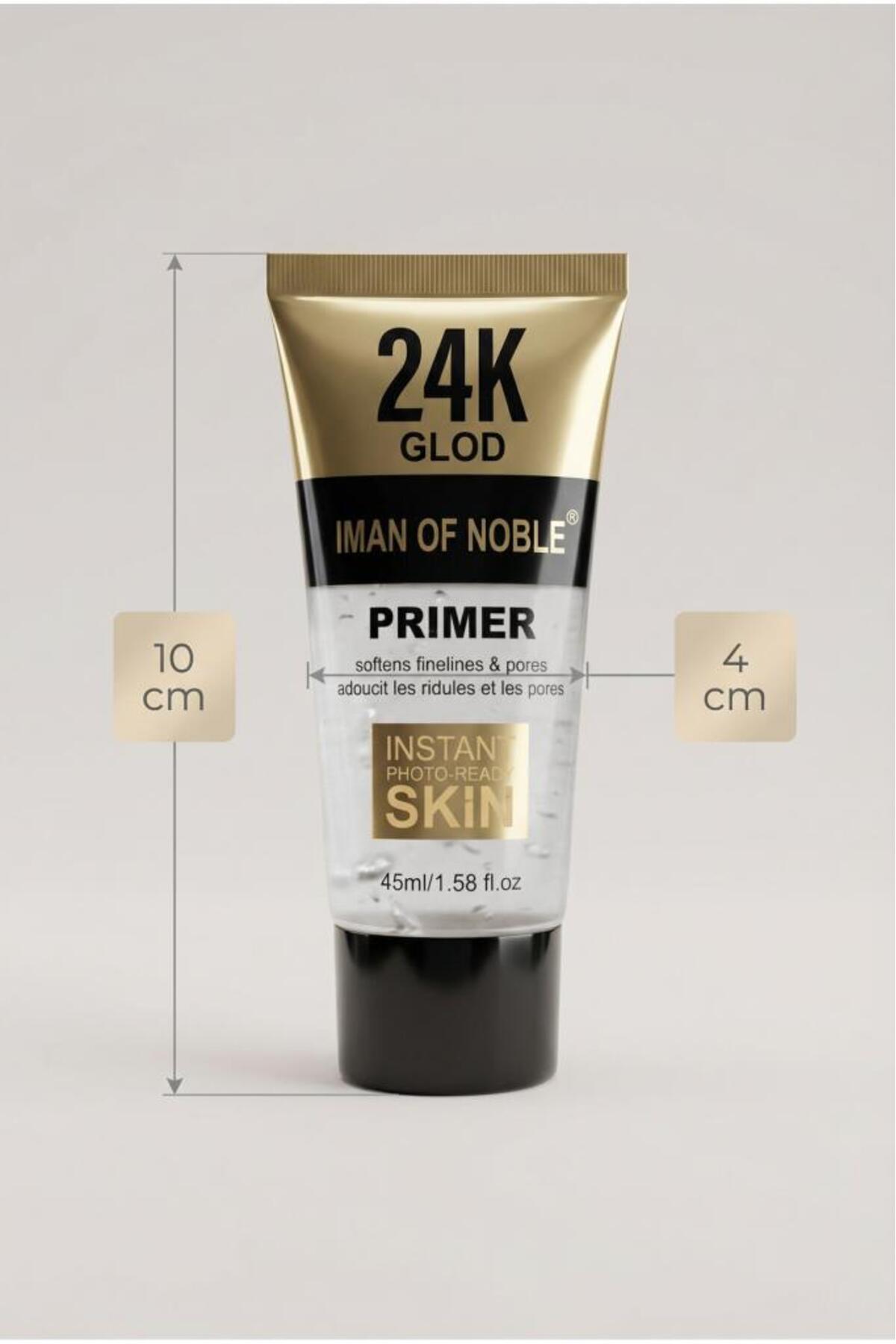 24K Gold Primer Makyaj Bazı 45 ml — سفید 44959-1 — تصویر 4 از 7