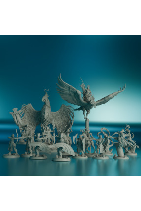 Garenir Stüdyo Yüksek Elf Seti (Hobi ürünü, Koleksiyon ürünü, dekoratif ürün,...