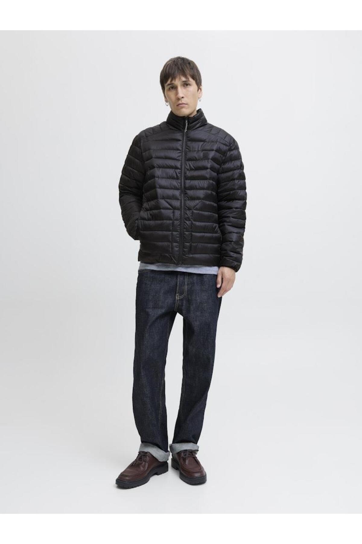کاپشن پفی مردانه JJPRIME کد ۱۲۲۷۹۳۲۴ جک اند جونز کاپشن Jack & Jones