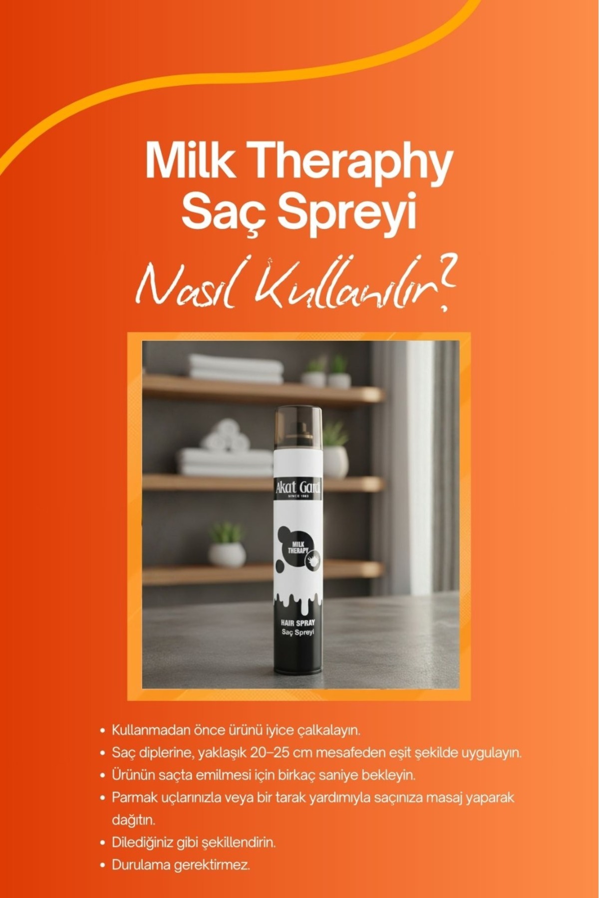 Milk Therapy Saç Spreyi 400 ml — MilkSaçSpreyi400Ml — تصویر 2 از 5