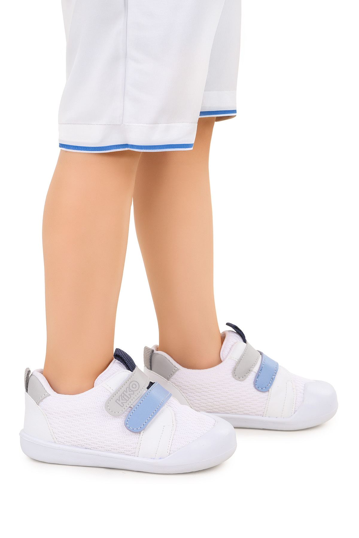 Kiko Kids Textile İlk Adım Cırtlı Erkek Bebek Spor Ayakkabı fotoğrafı 3 (önizleme)