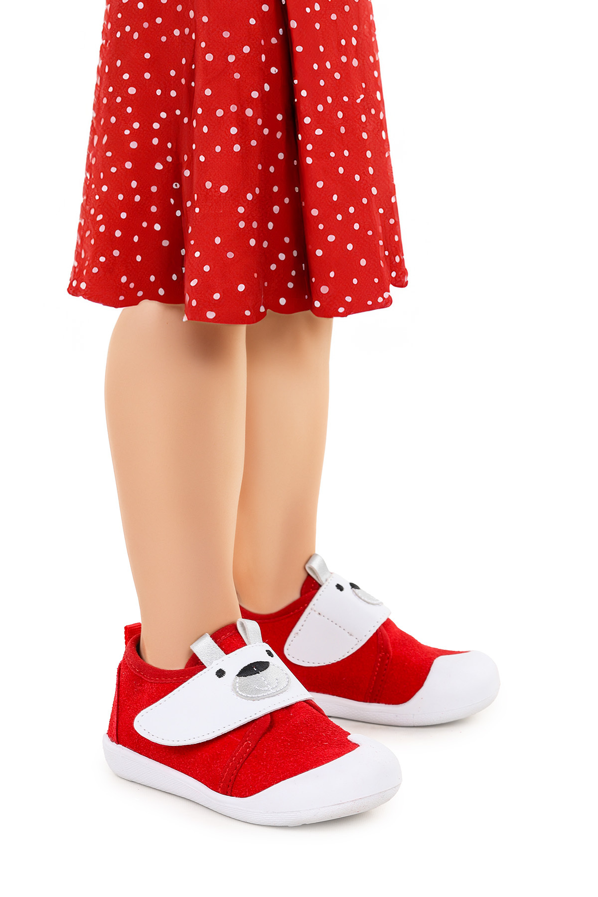 Kiko Kids Winni Cırtlı Kız Bebek İlk Adım Panduf Ayakkabı fotoğrafı 3 (önizleme)