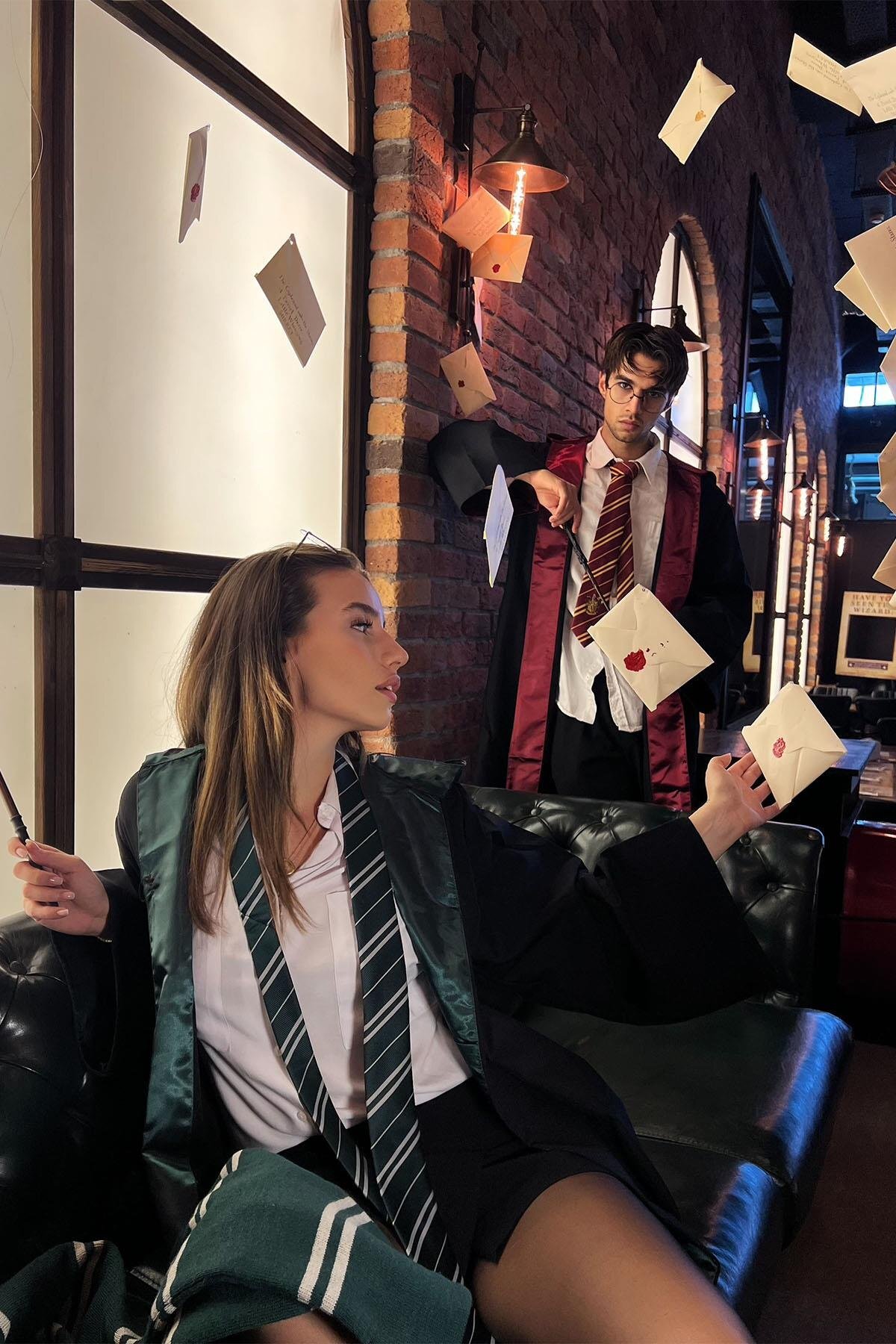 Sihir Dükkanı  Harry Potter Gryffindor Öğrenci Kravatı - Görsel 6