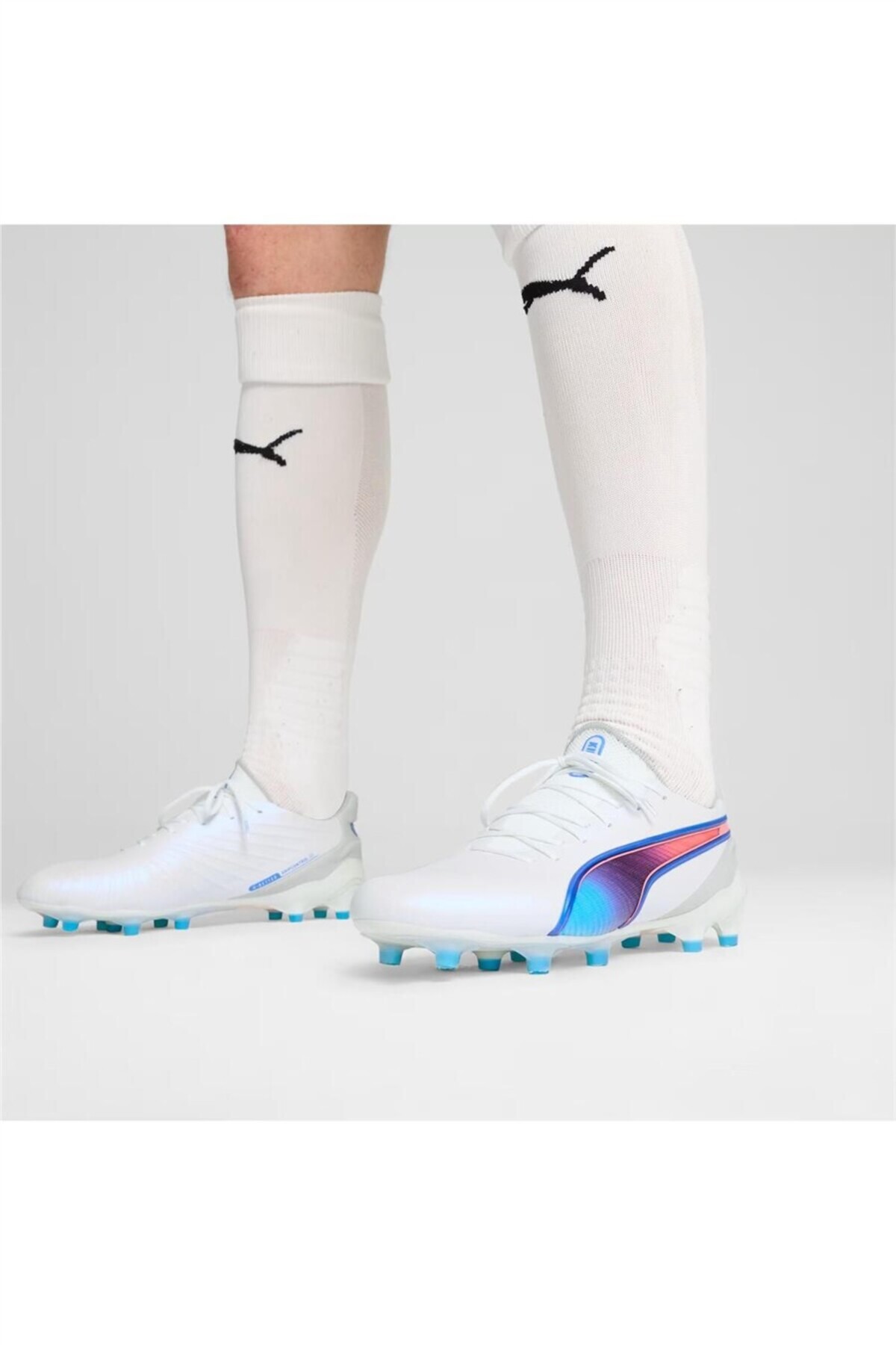 کتانی استوک دار مردانه راسته | آدیداس adidas 107809 - تصویر 7