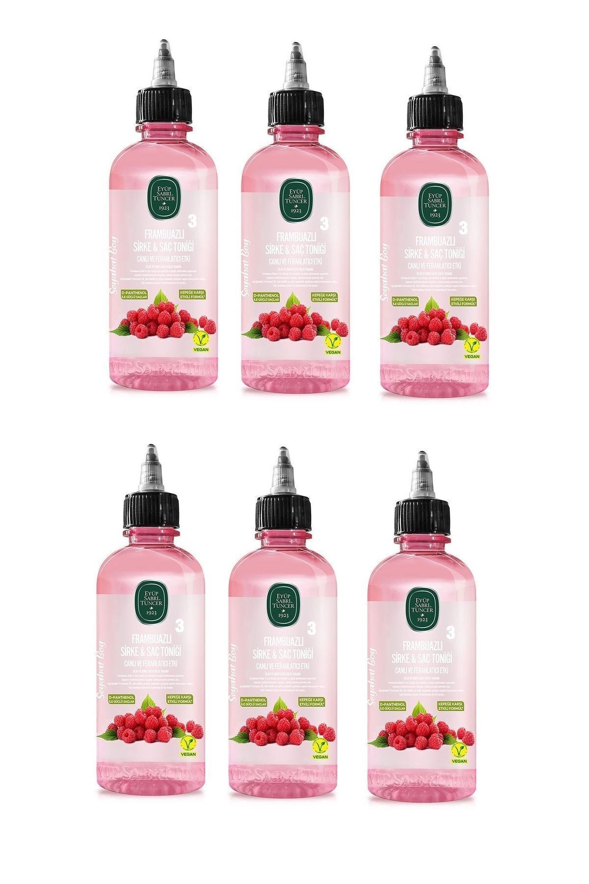 تونیک موی سرکه تمشک ۱۰۰ میلی‌لیتر × ۶ بسته — HPRO-ESTTONIK100ML6LI — تصویر 2 از 4