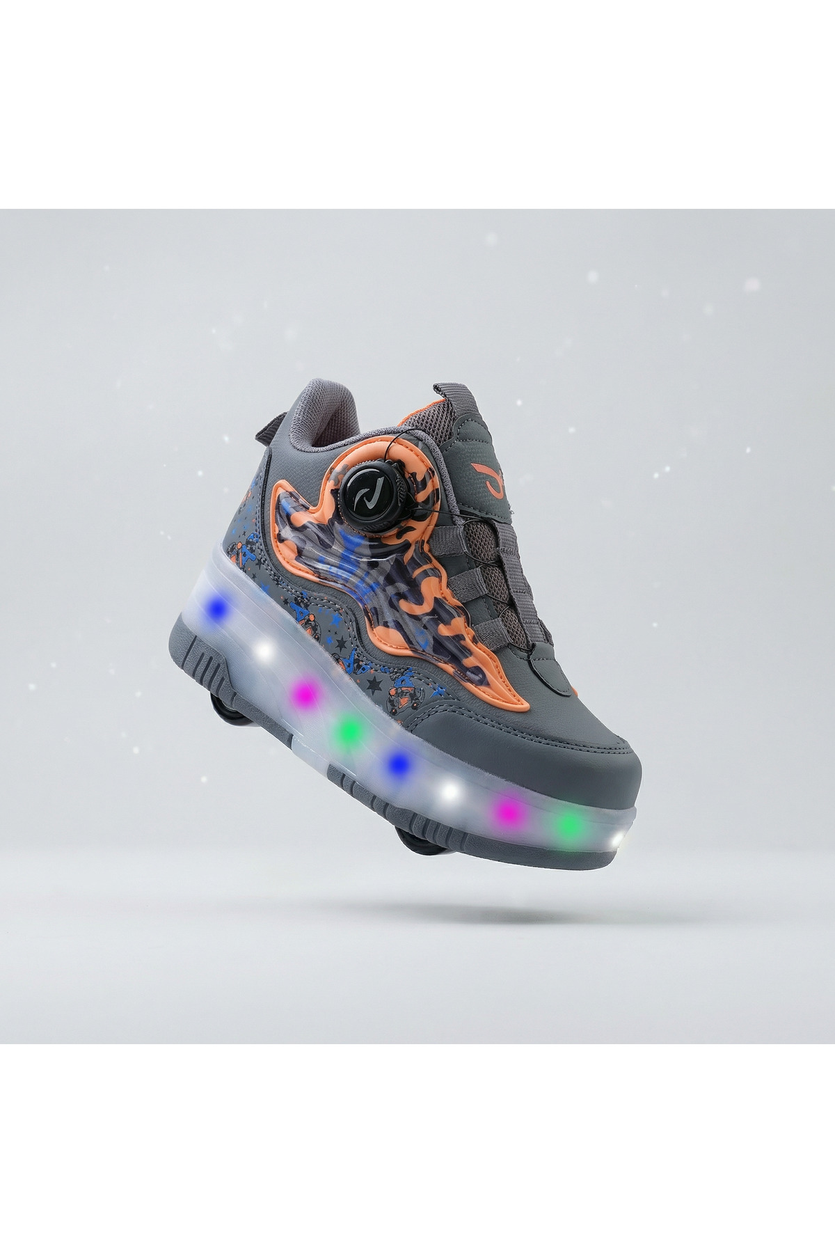Lighted Skating Shoes - Orthopedic Sole Children's Wheeled Shoes - Skating Shoes