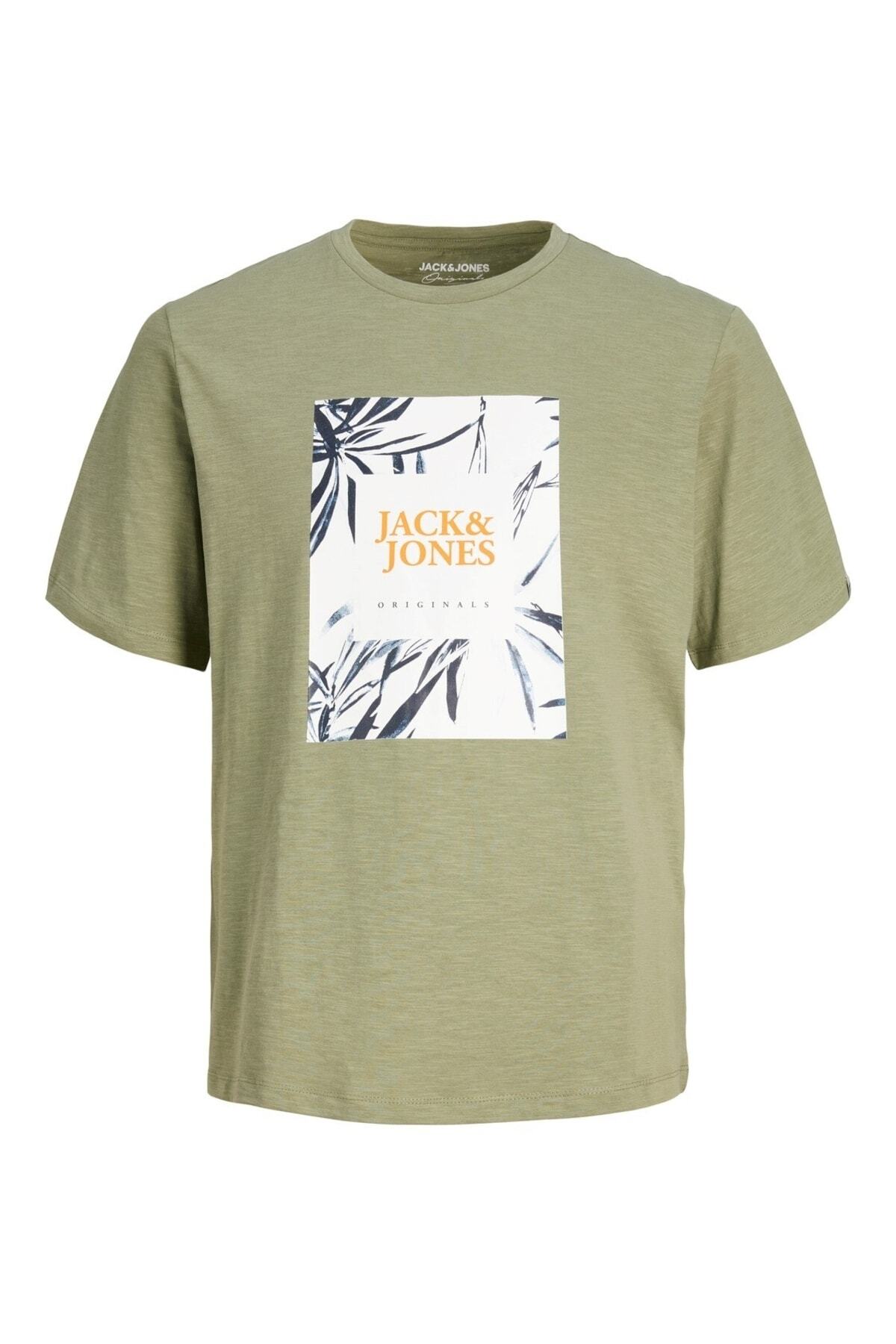 تی‌شرت مردانه جک جونز مدل Crayon، یقه گرد، کد 12228774-21 جک اند جونز تی شرت Jack & Jones