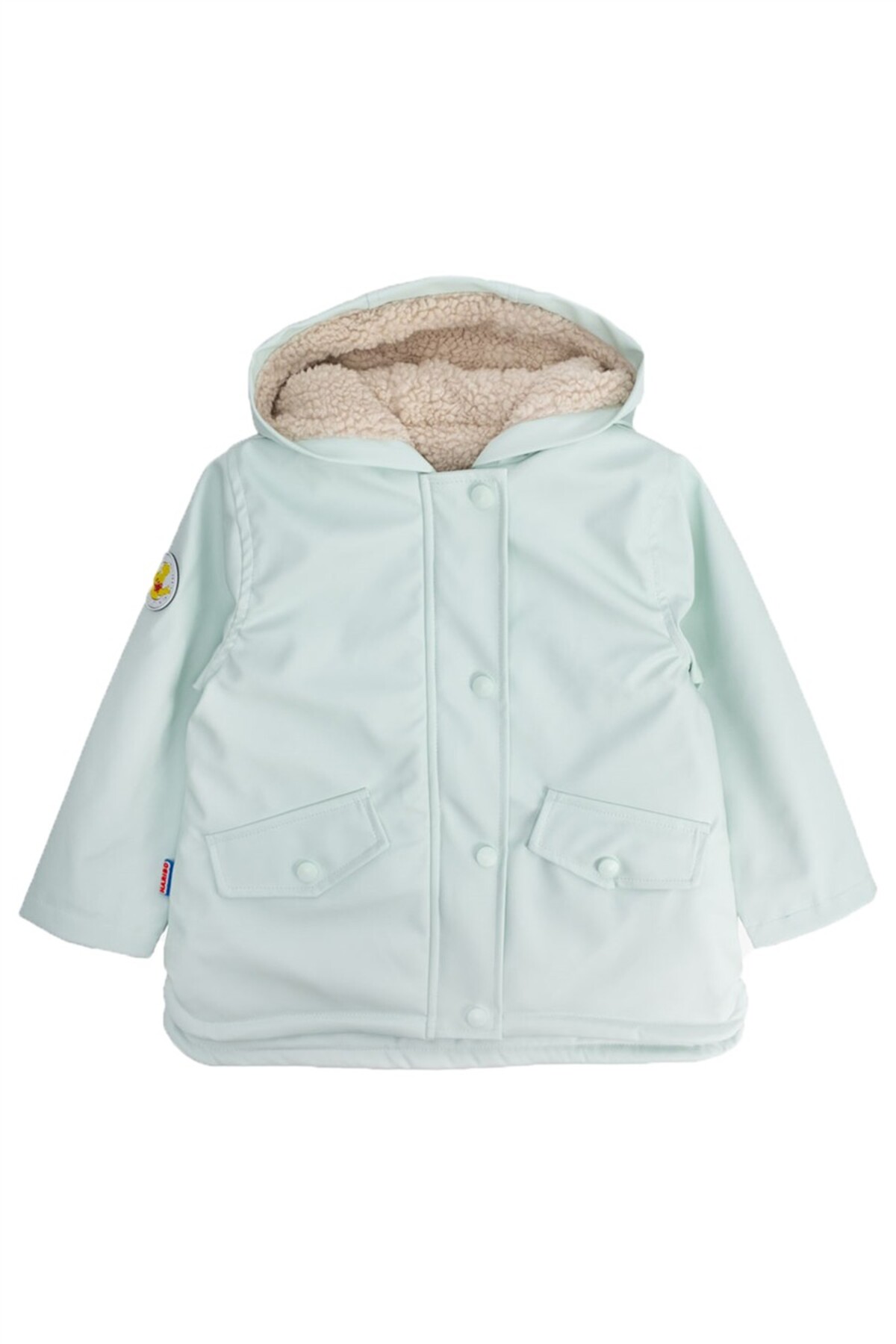  پالتو بچه‌گانه PU سبز روشن Rbtxt405-رنگ روشن