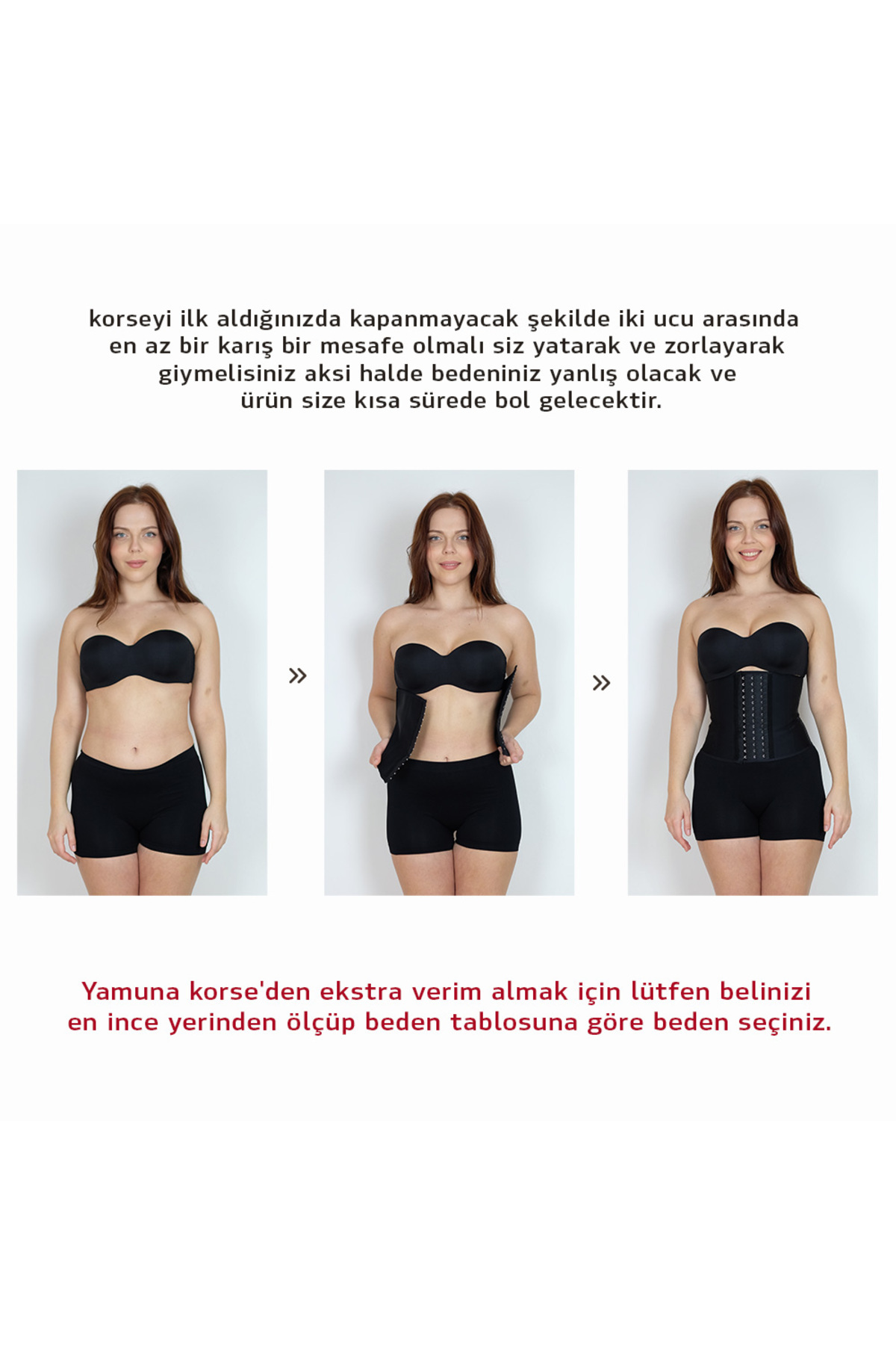 Yamuna Latex Korse Ten görsel 8