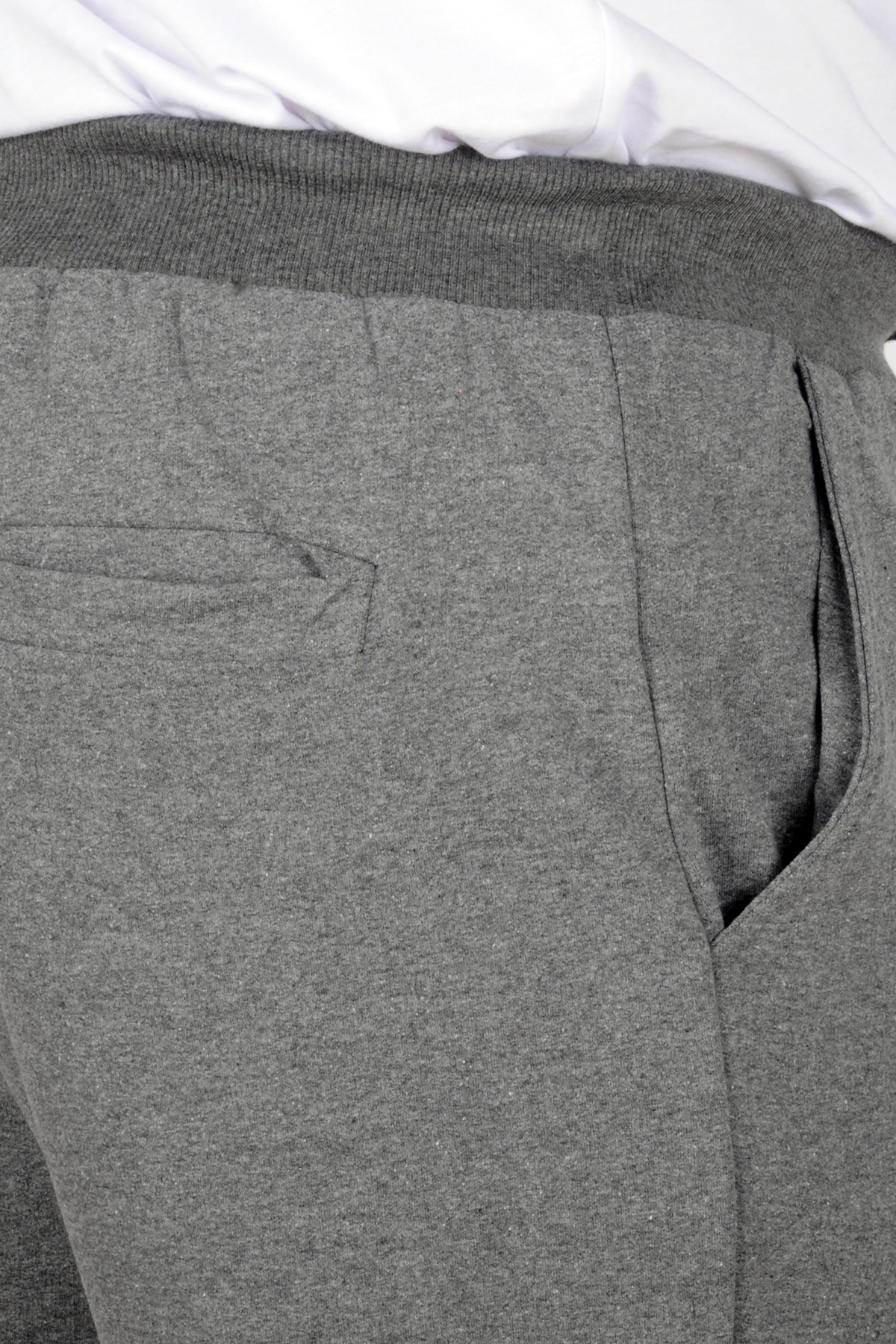 ModeXL Mode XL Büyük Beden Recycle Eşofman Altı DarPaça B20507 Antrasit görsel 6