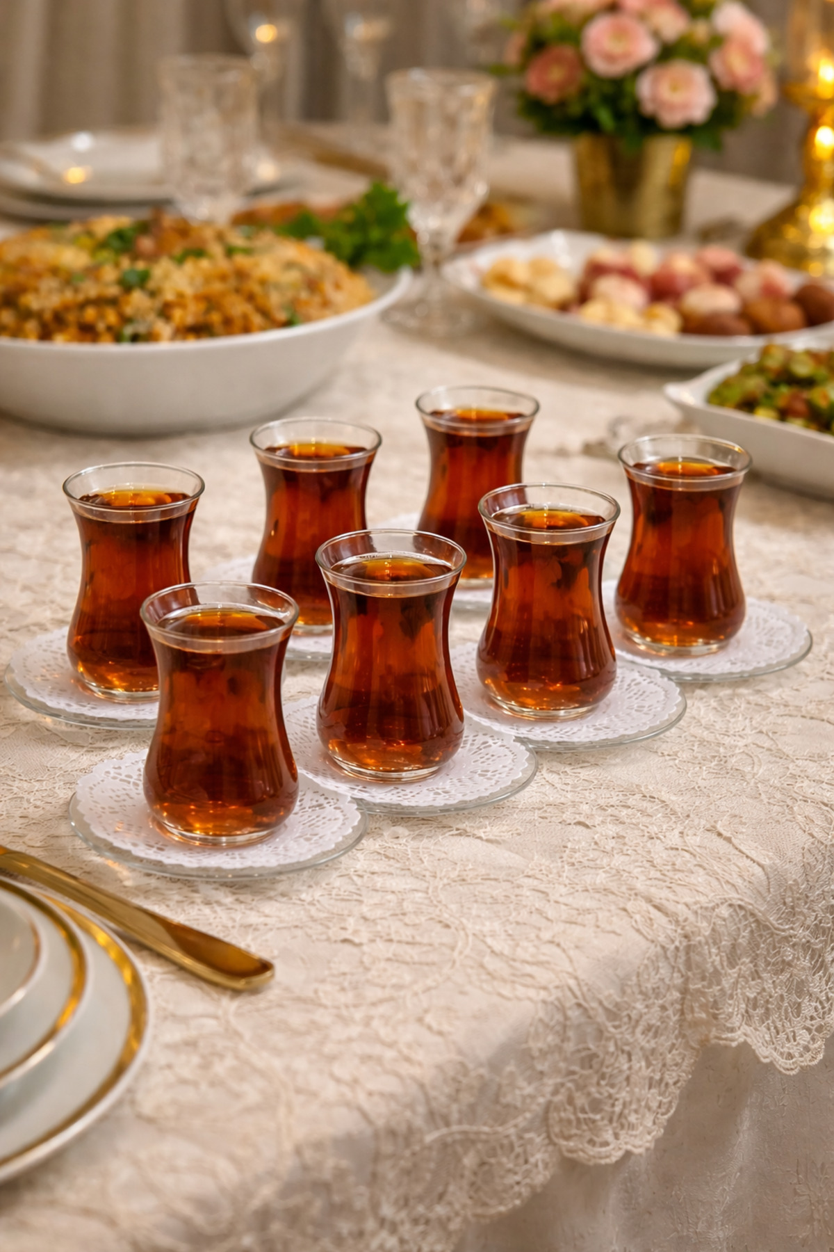 Dantel Kağıt Bardak Altlığı 9,5 cm 100 Adet — Koksal Pack — Bardak Altlığı (2)