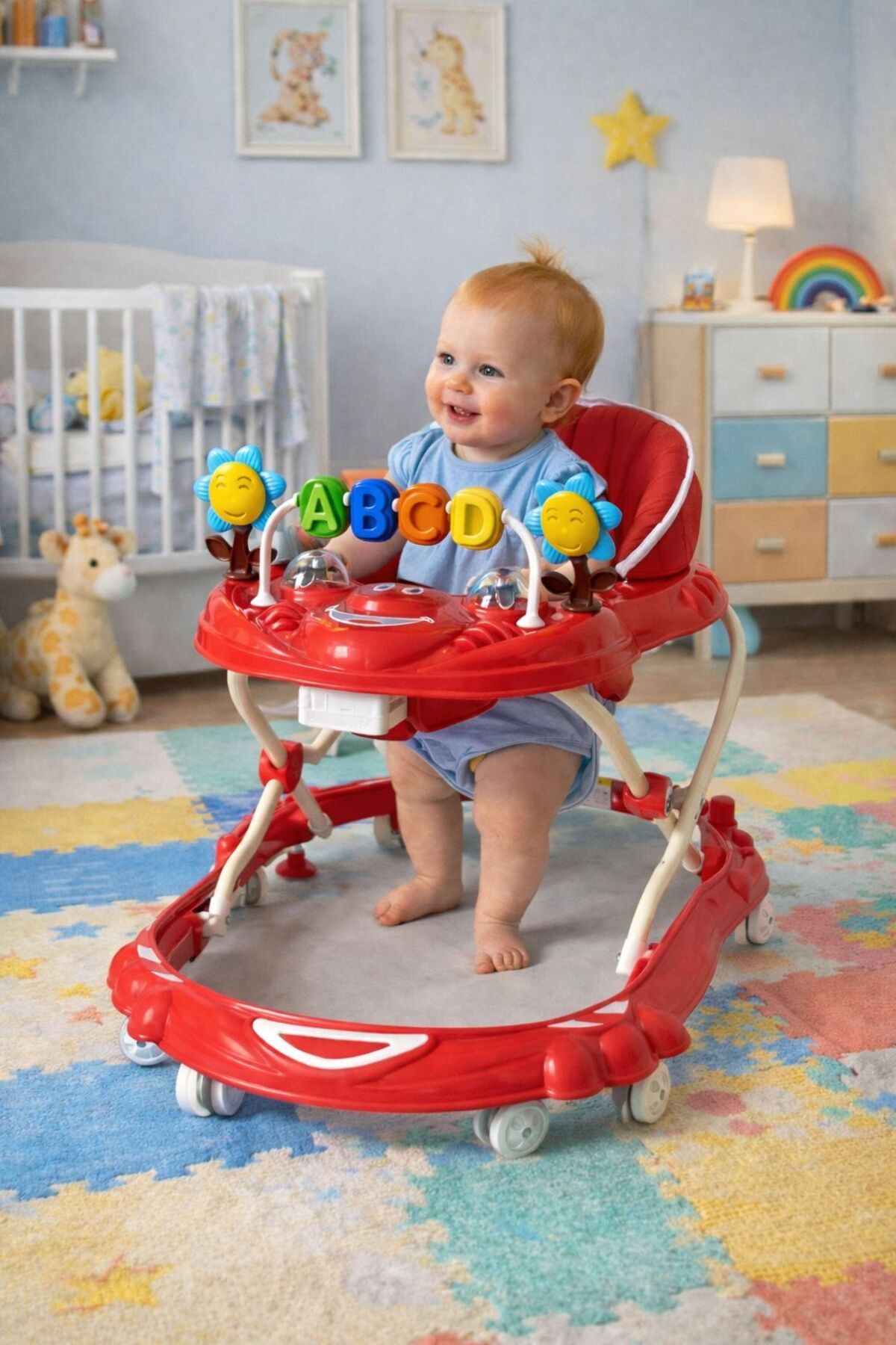 Acr Ciciko Smile Yürüteç Oyuncaklı Sağlam ve Dayanıklı Gövde Yapısı fotoğrafı 2 (önizleme)