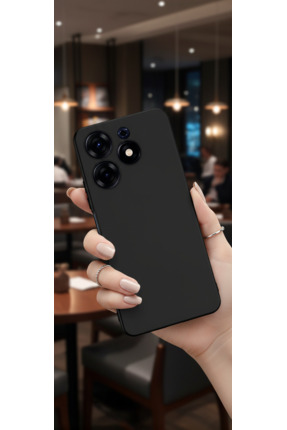 Hatreds Tecno Spark 10 Pro Uyumlu İçi Kadife Kamera Korumalı Renkli Silikon K...