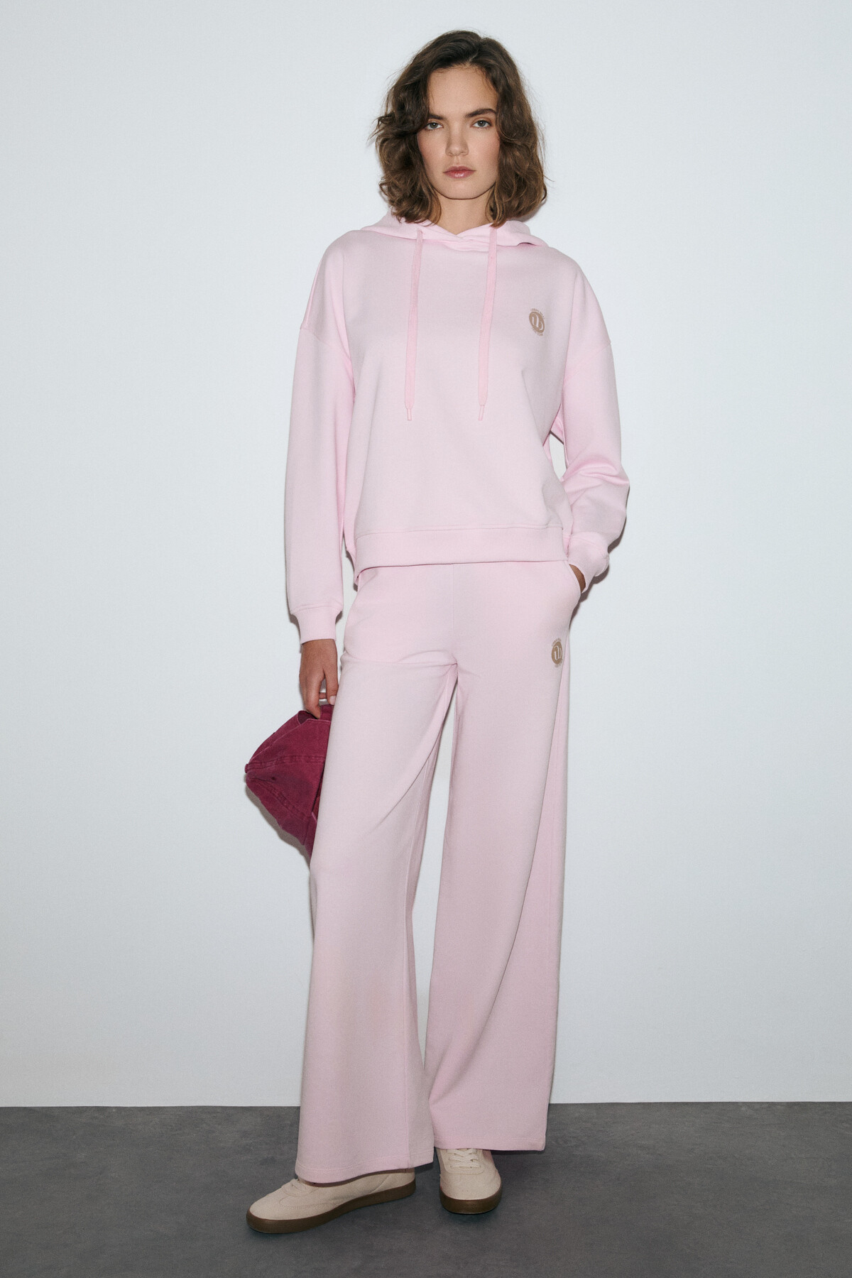 Urban Beat ELITSA Kadın Pembe Sweatshirt