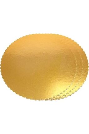 BENS Gold Mendil 28 Cm Kalın Pasta Altlığı 10 Adet