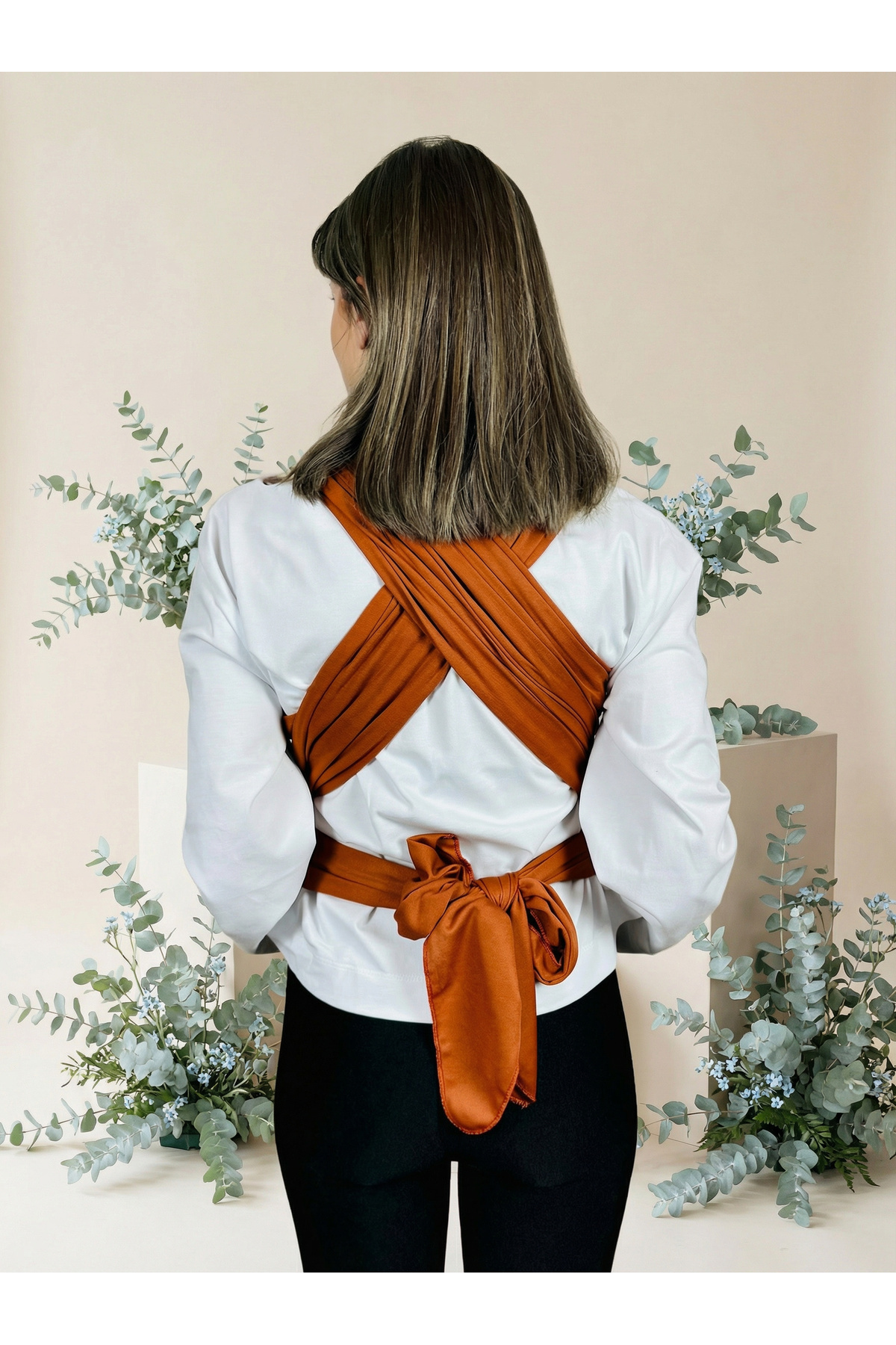 kubbe Yeni Nesil Ergonomik Bebek Taşıma Şalı - Ön Cepli Taşıma Torbalı Esnek Sling - İnce Ve Hafif fotoğrafı 5 (önizleme)