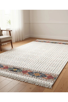 BLGHOME MOTİFLİ ÇERÇEVE DETAYLI SALON HALISI