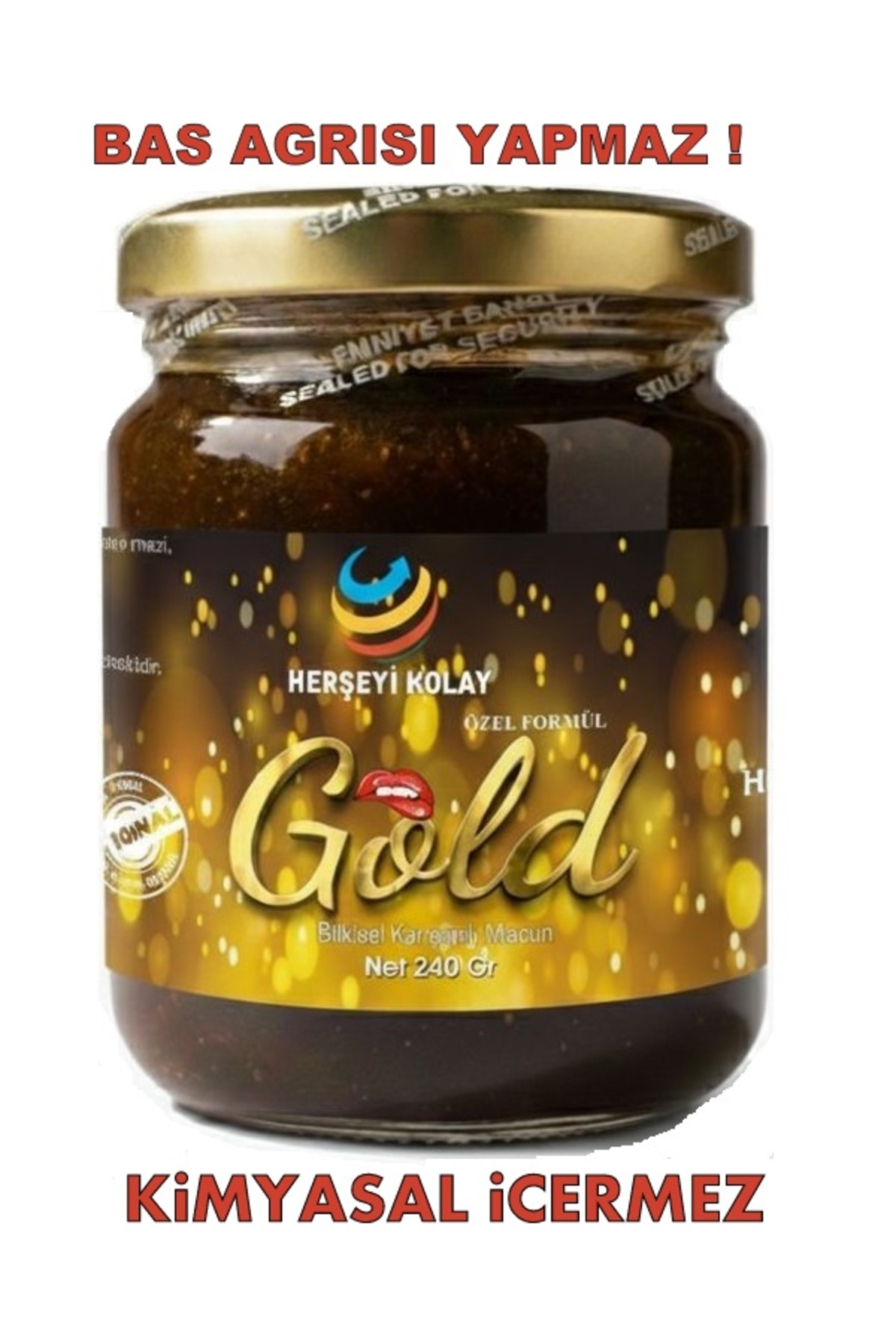Herşeyi Kolay Multigoldd Ginsengli Macun 240gr Atom Bitkisel Macun — Kuvvetli Macunu Multigoldd