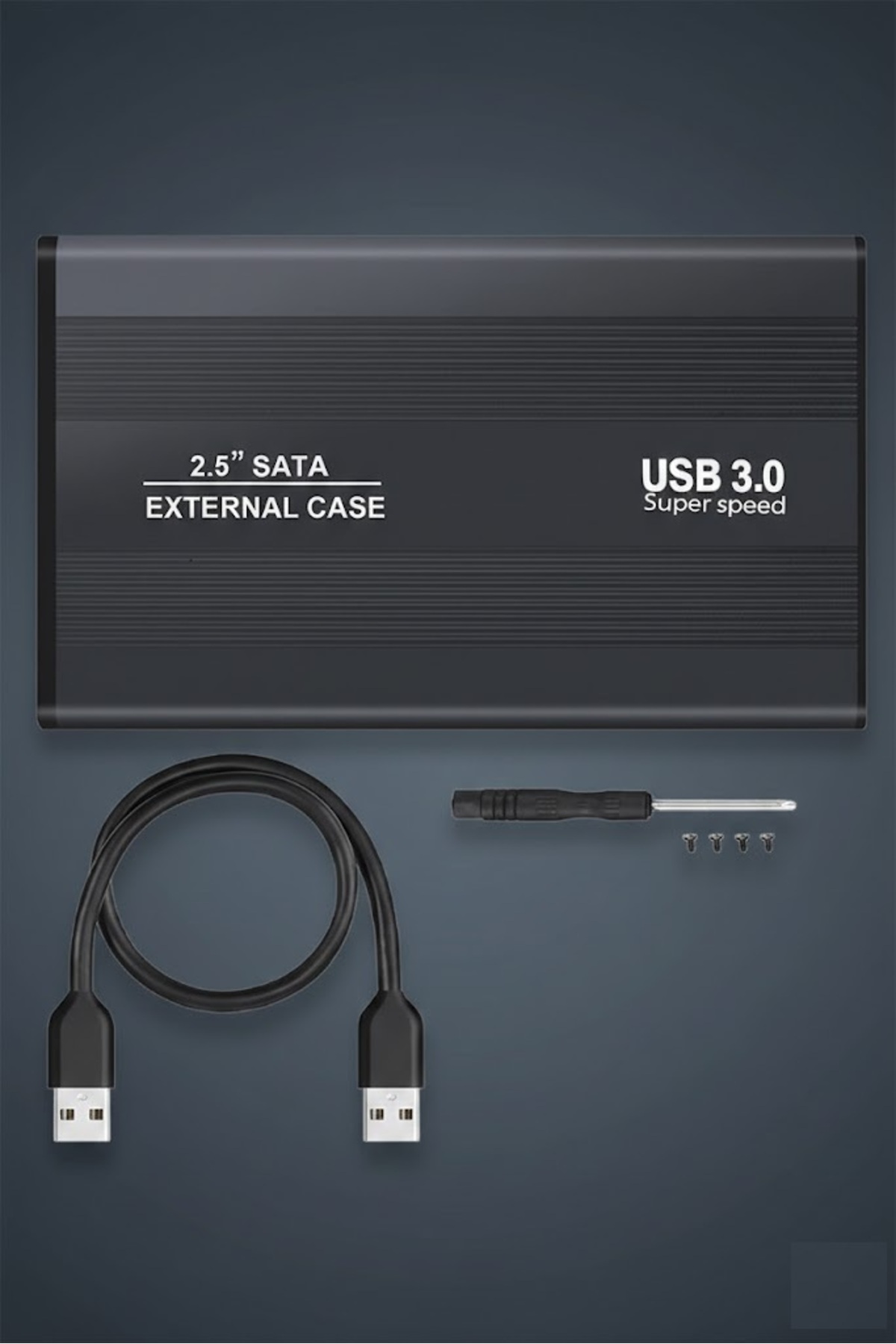 2.5 Hdd Kutusu Usb 3.0 Hardisk Kutusu Metal Gövde Harici Kutu Ssd Kutusu Desteği Windows Mac Için