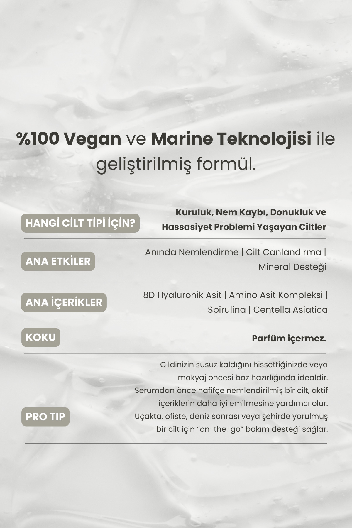 Marine Algae Facial Mist | 8D Hyalüronik Asit & Spirulina | Anında Hidrasyon ve Gözenek Rafine Edici — MP40 — تصویر 7 از 8