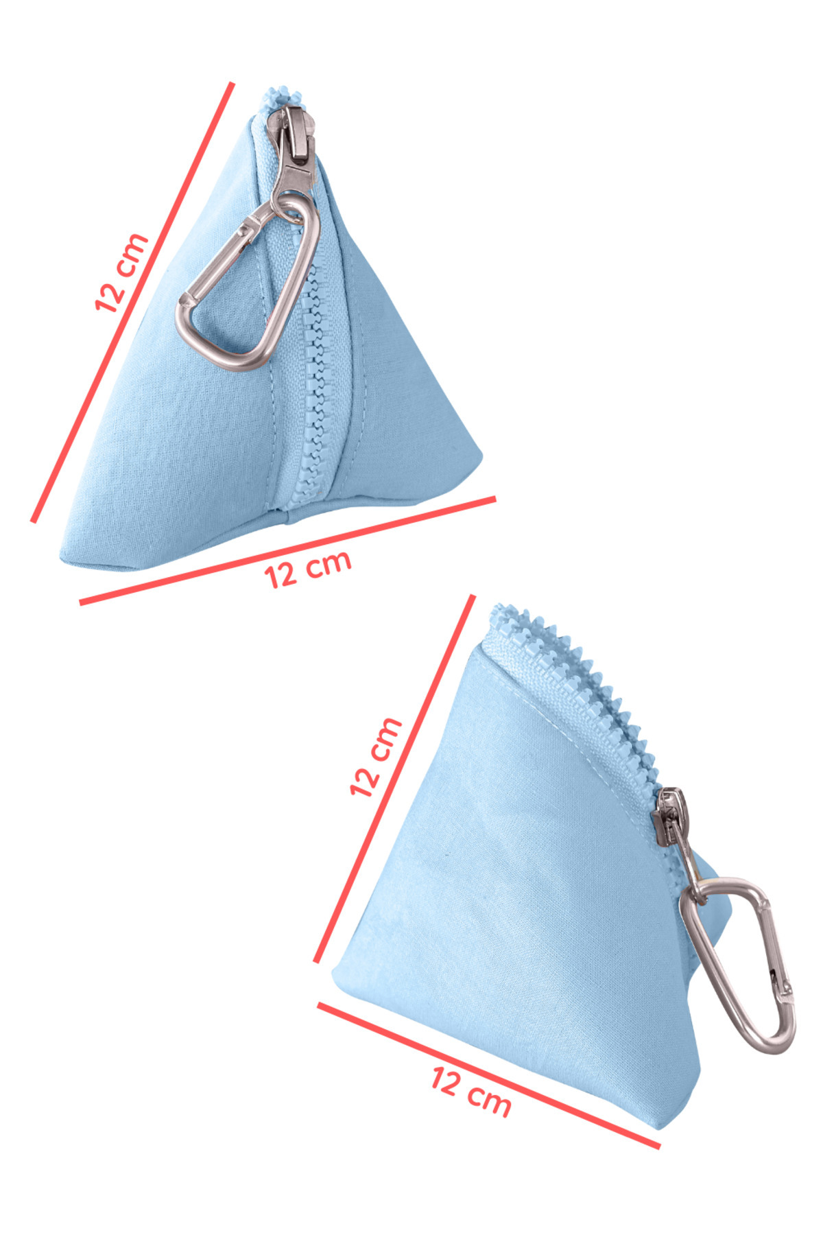 Joyous Mom Kids Pamuklu Yıkanabilir Emzik Çantası Ergonomik Emzik Kılıfı %100 Pamuk Astarlı Mavi fotoğrafı 4 (önizleme)