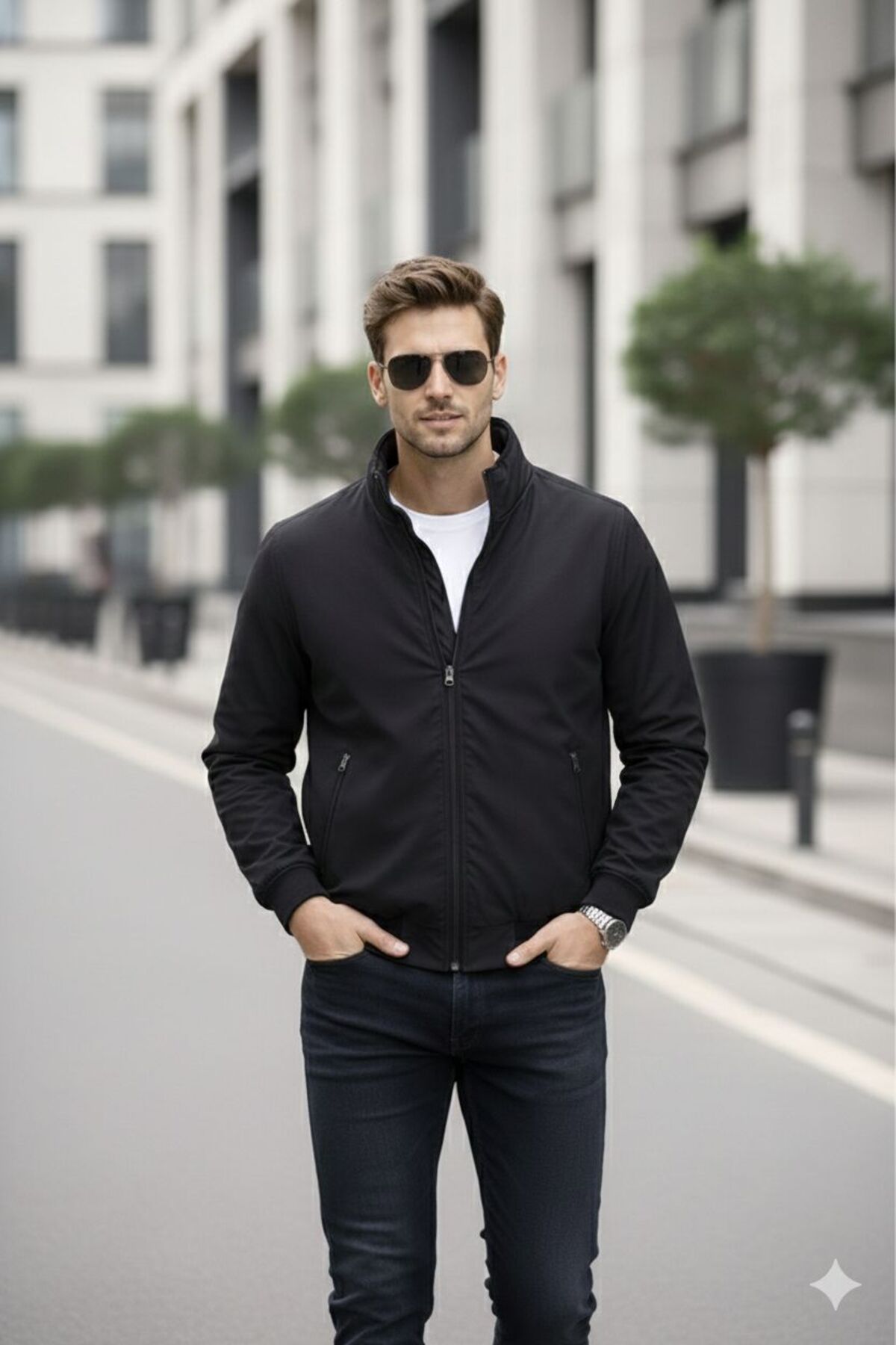 MontClup  Erkek Mont Ceket Mevsimlik - Görsel 5