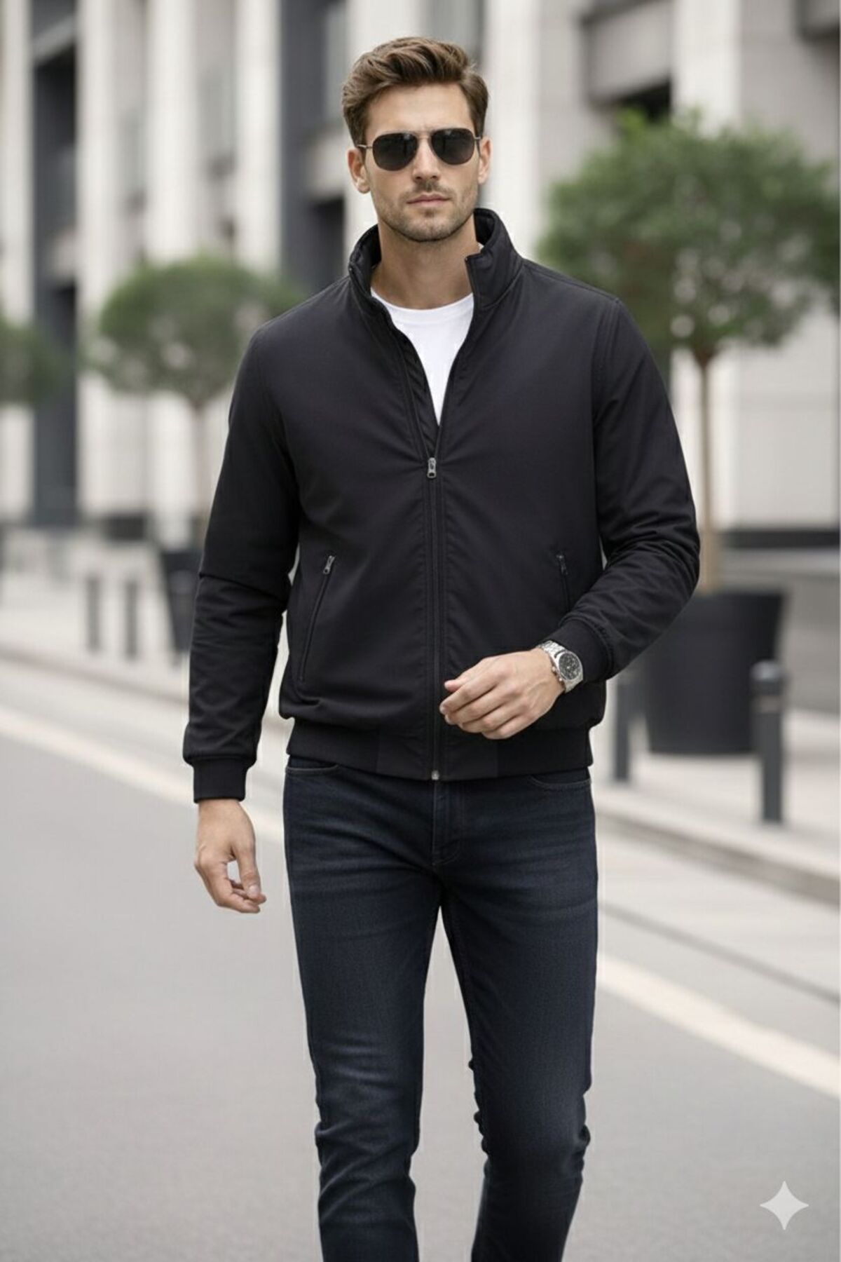 MontClup  Erkek Mont Ceket Mevsimlik - Görsel 4