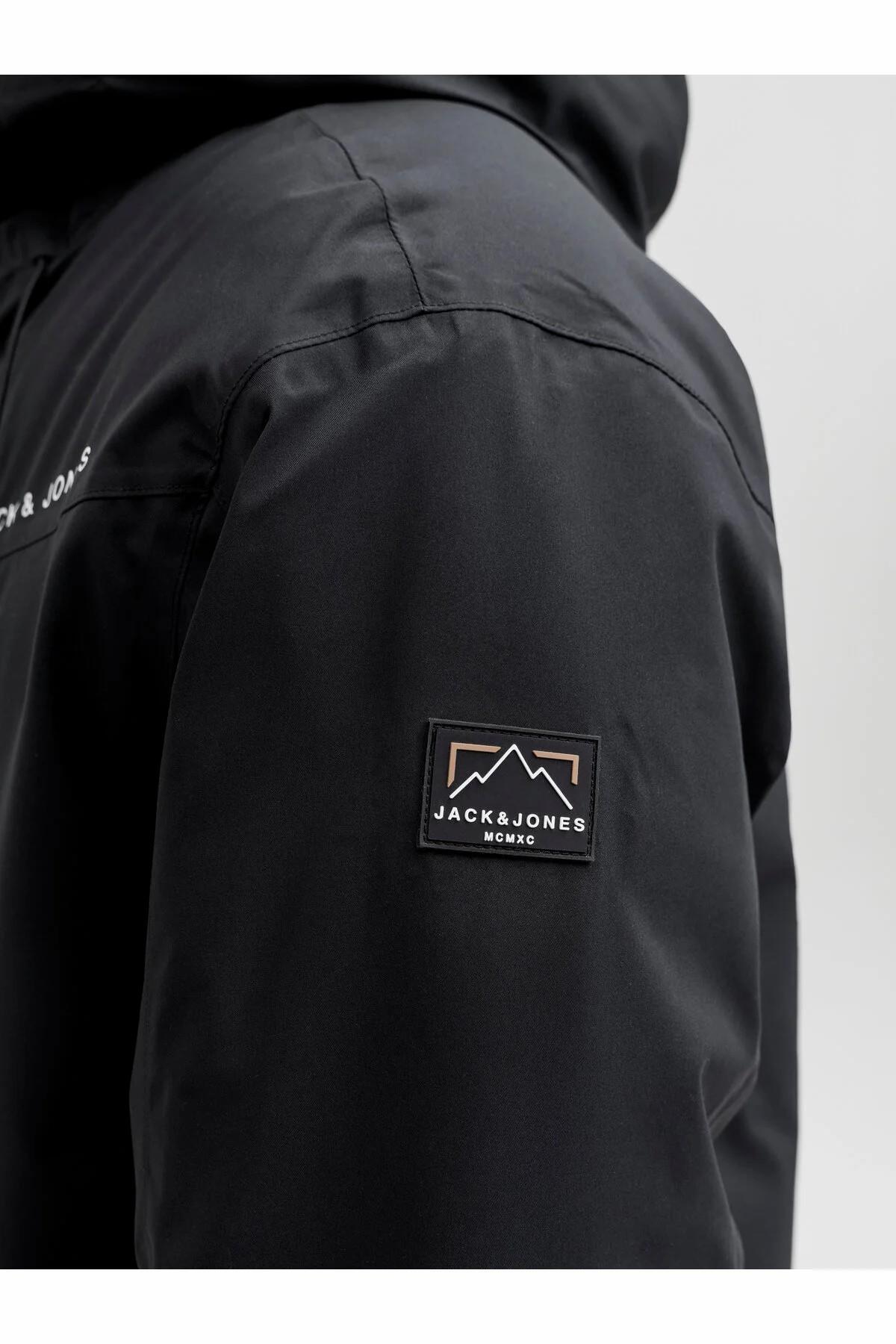 کت مردانه راسته آستین بلند | جک اند جونز Jack & Jones 12284649-Black Beau - تصویر 4