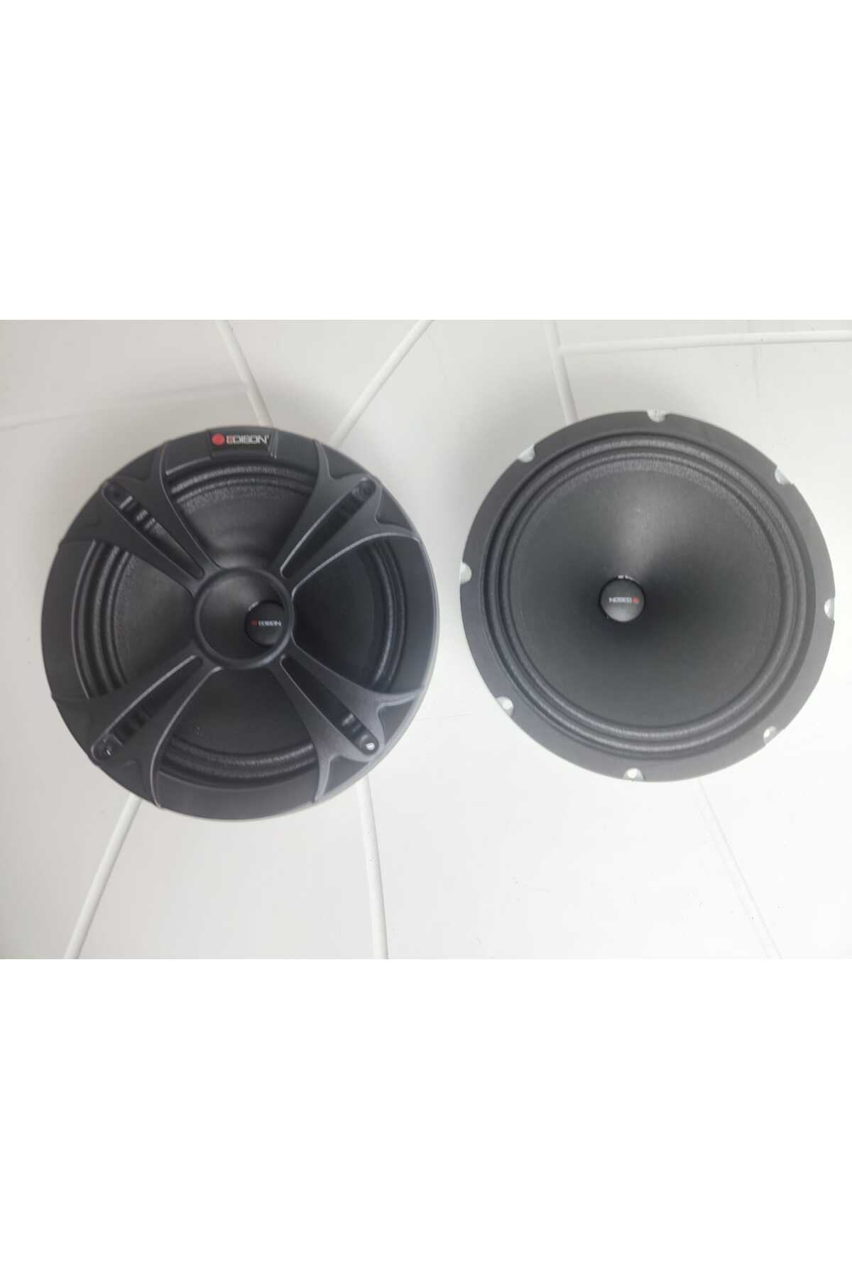 Edison PROFESYONEL 20 CM 600 WATTS OTO HOPARLÖR 1 TAKIM 2 ADET